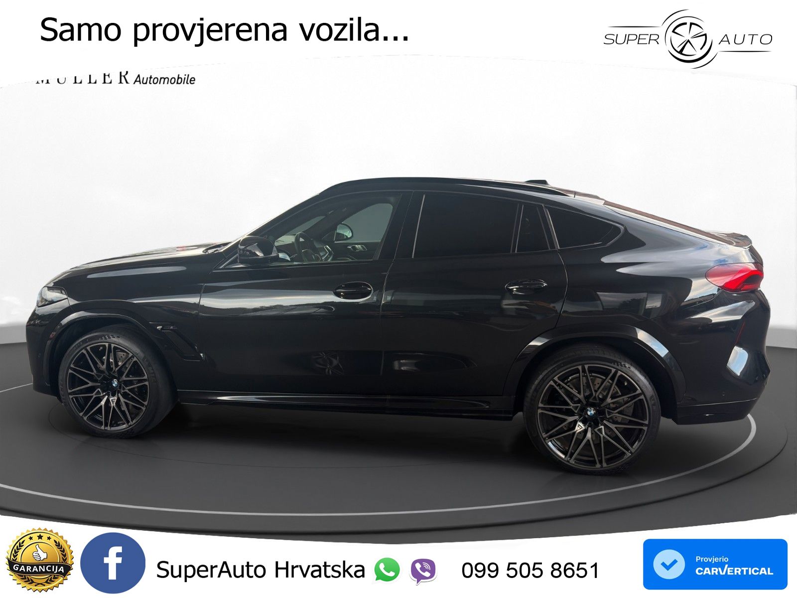 BMW X6 M Competition 4.4 V8 (625 KS) xDrive Steptronic LED+GR SJED+ACC