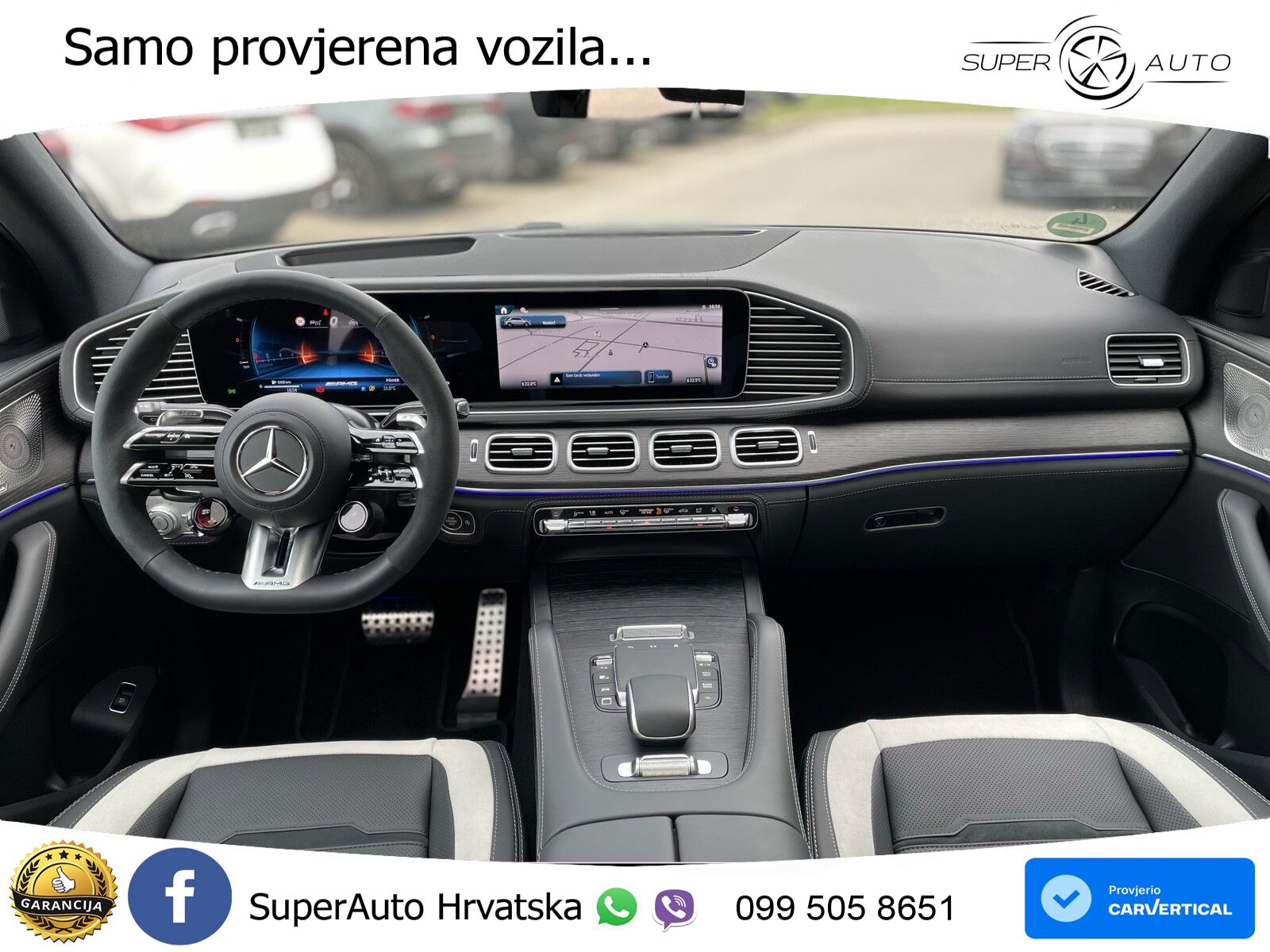 Mercedes AMG GLE 63 S V8 (612 KS) EQ Boost 4MATIC+ AMG SPEEDSHIFT TCT 9G LED+GR SJED+ACC