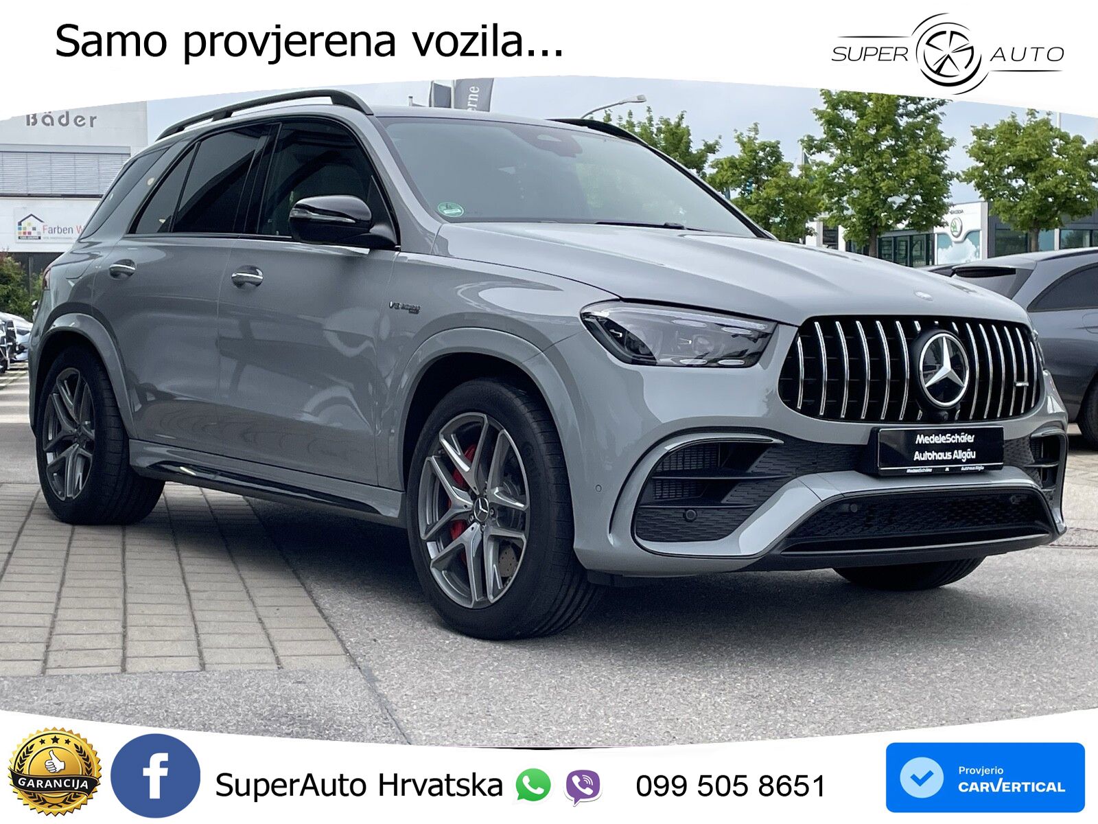 Mercedes AMG GLE 63 S V8 (612 KS) EQ Boost 4MATIC+ AMG SPEEDSHIFT TCT 9G LED+GR SJED+ACC