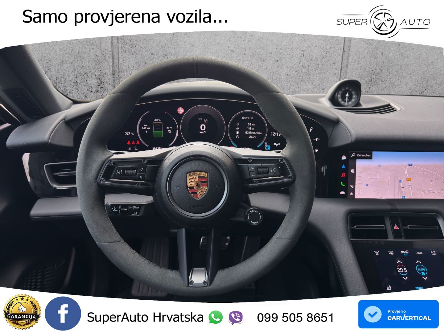 Porsche Taycan 105 kWh (435 KS)