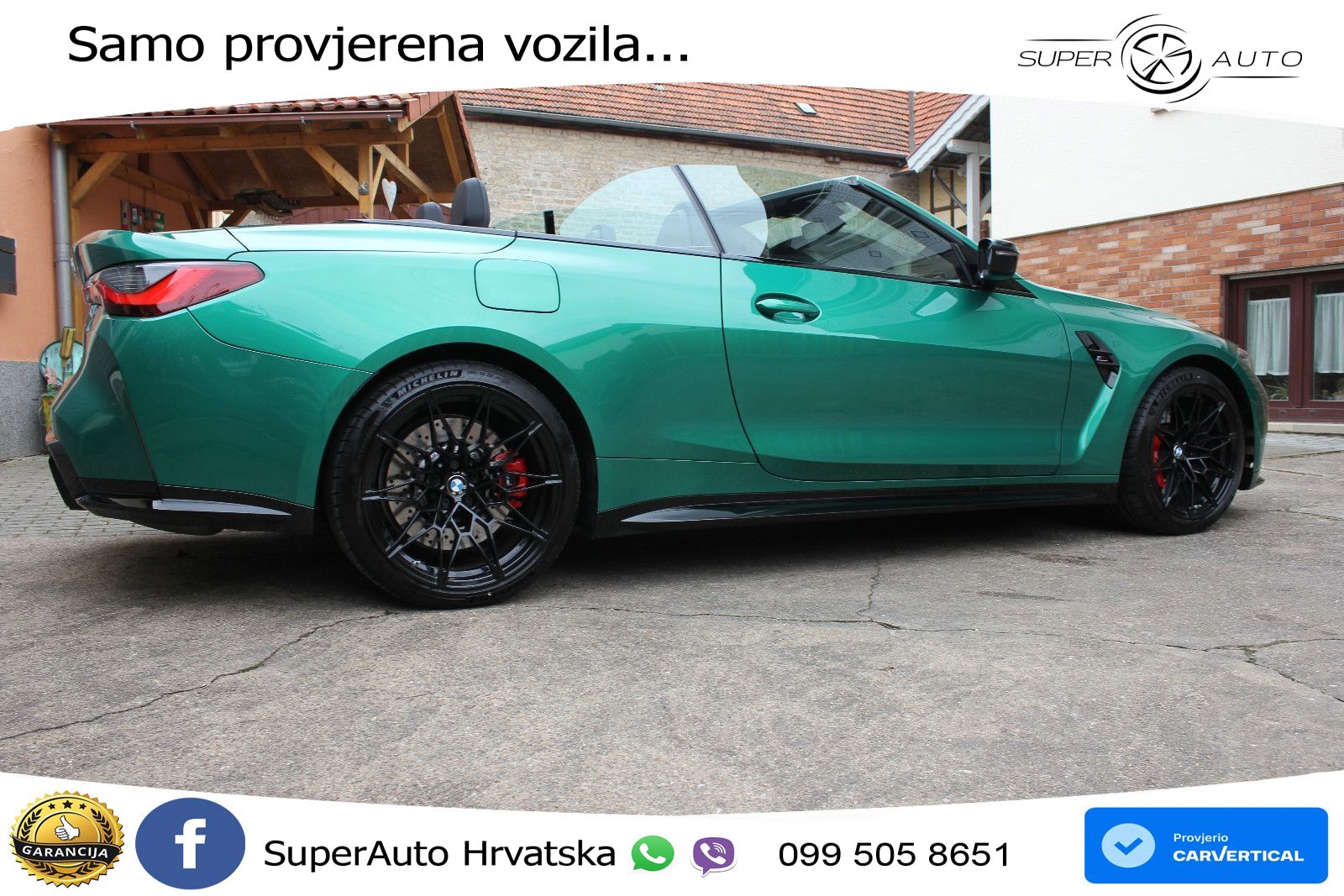 BMW M4 Convertible Competition 3.0 (510 KS) xDrive Steptronic