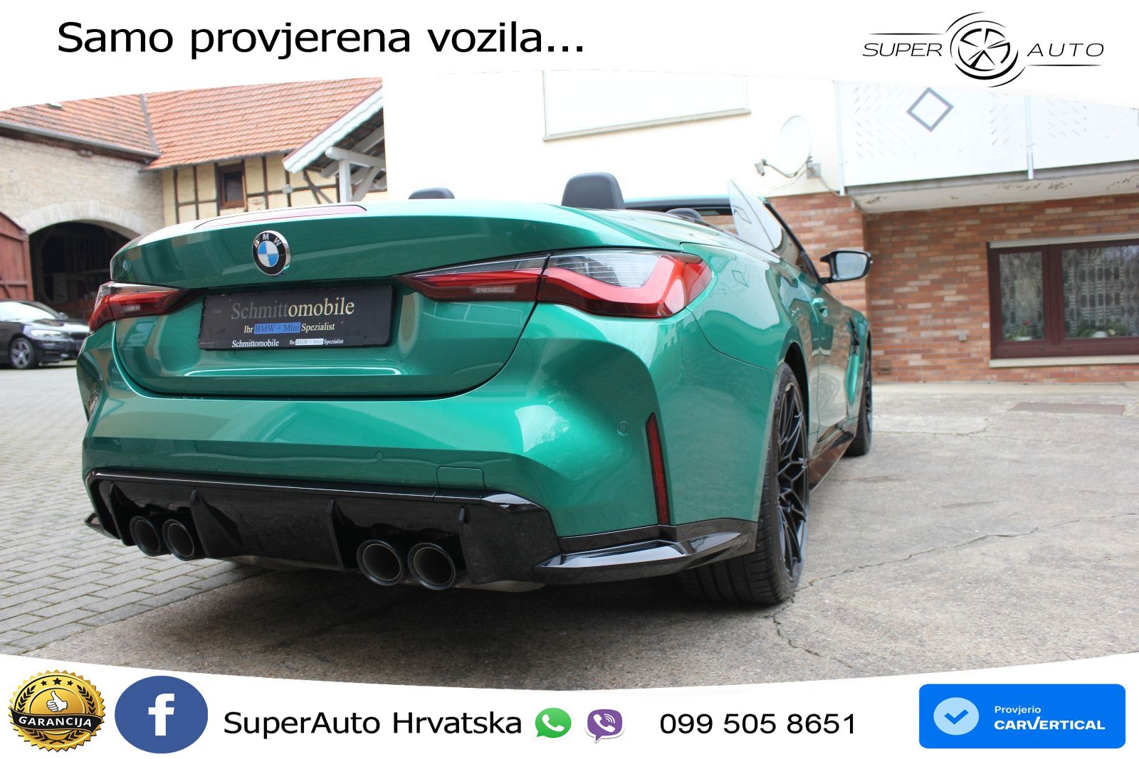 BMW M4 Convertible Competition 3.0 (510 KS) xDrive Steptronic