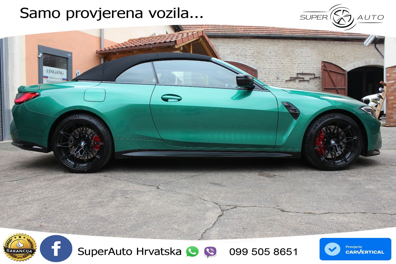 BMW M4 Convertible Competition 3.0 (510 KS) xDrive Steptronic
