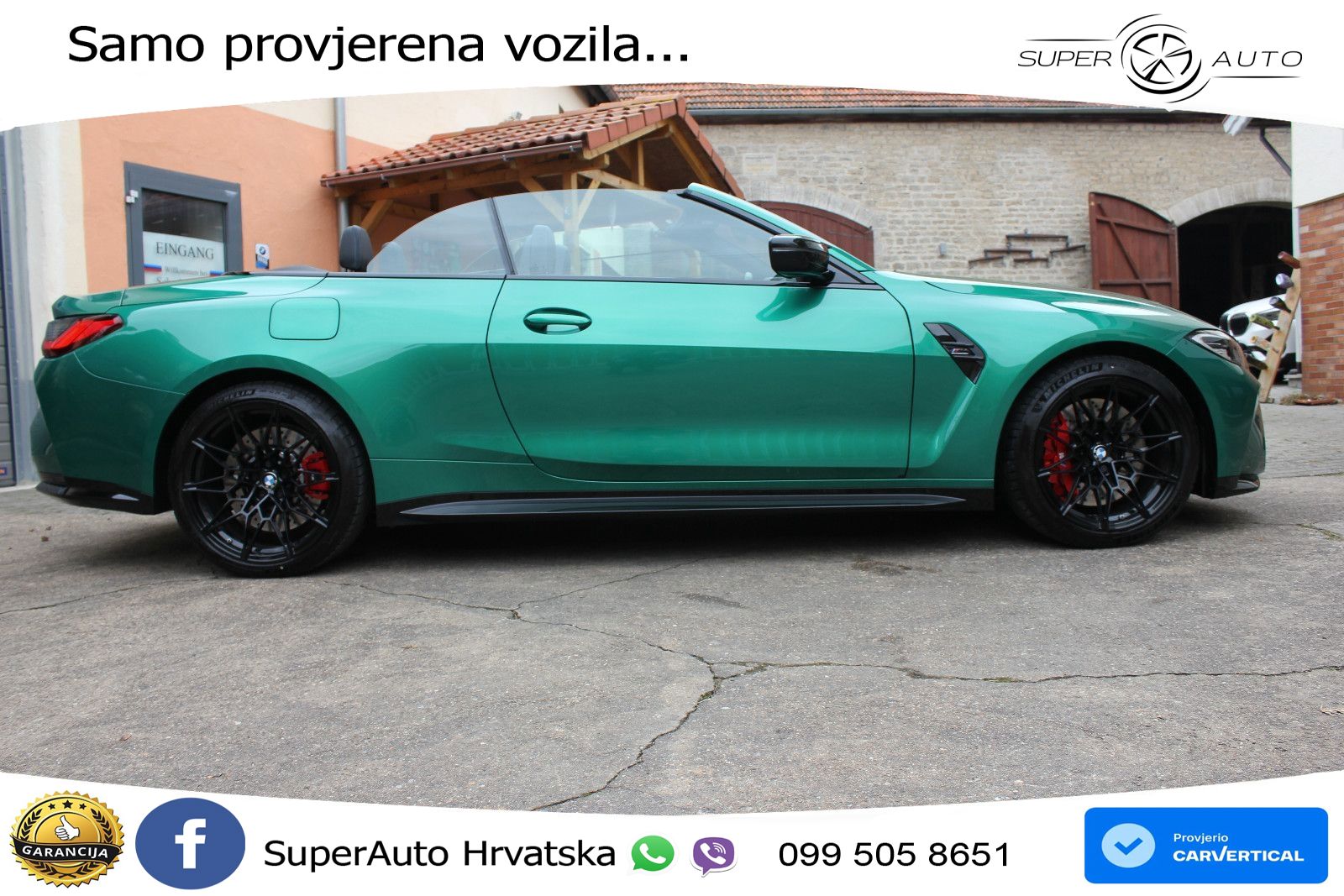 BMW M4 Convertible Competition 3.0 (510 KS) xDrive Steptronic