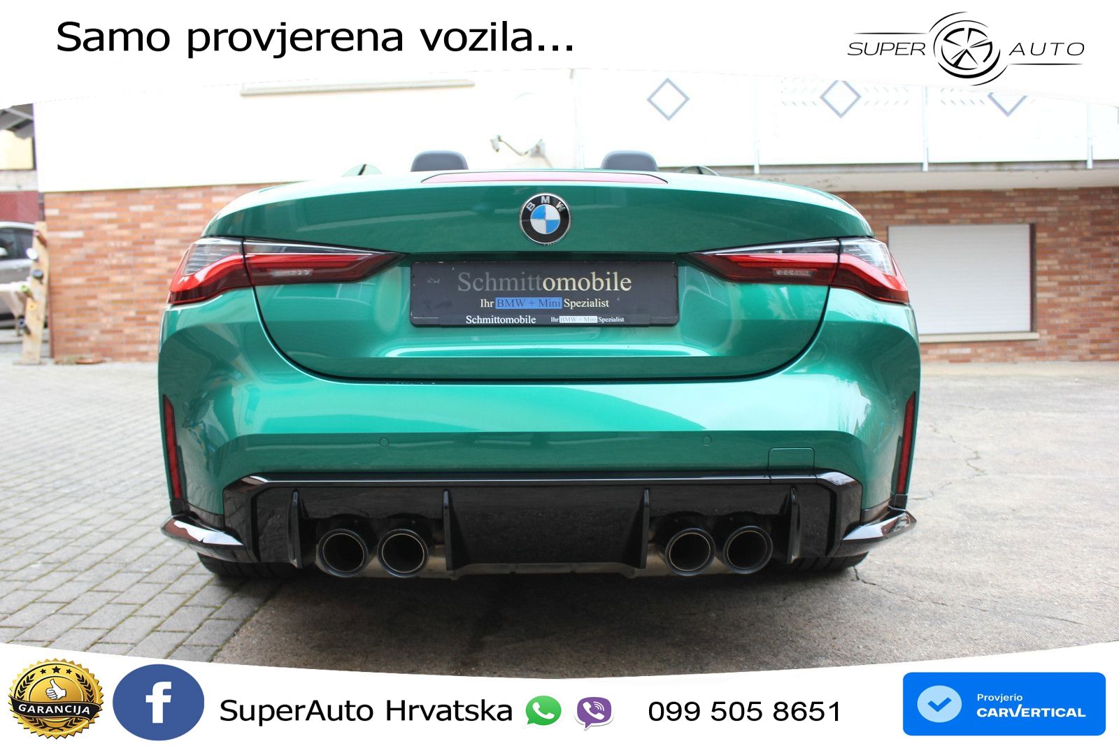 BMW M4 Convertible Competition 3.0 (510 KS) xDrive Steptronic