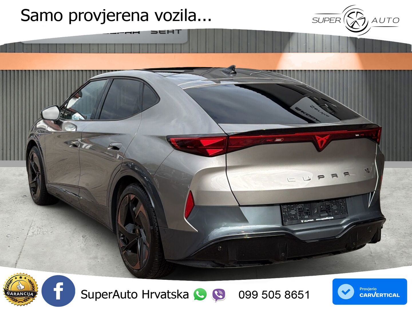 Cupra Tavascan 82 kWh (340 KS)  4WD VZ LED+GR SJED+ACC