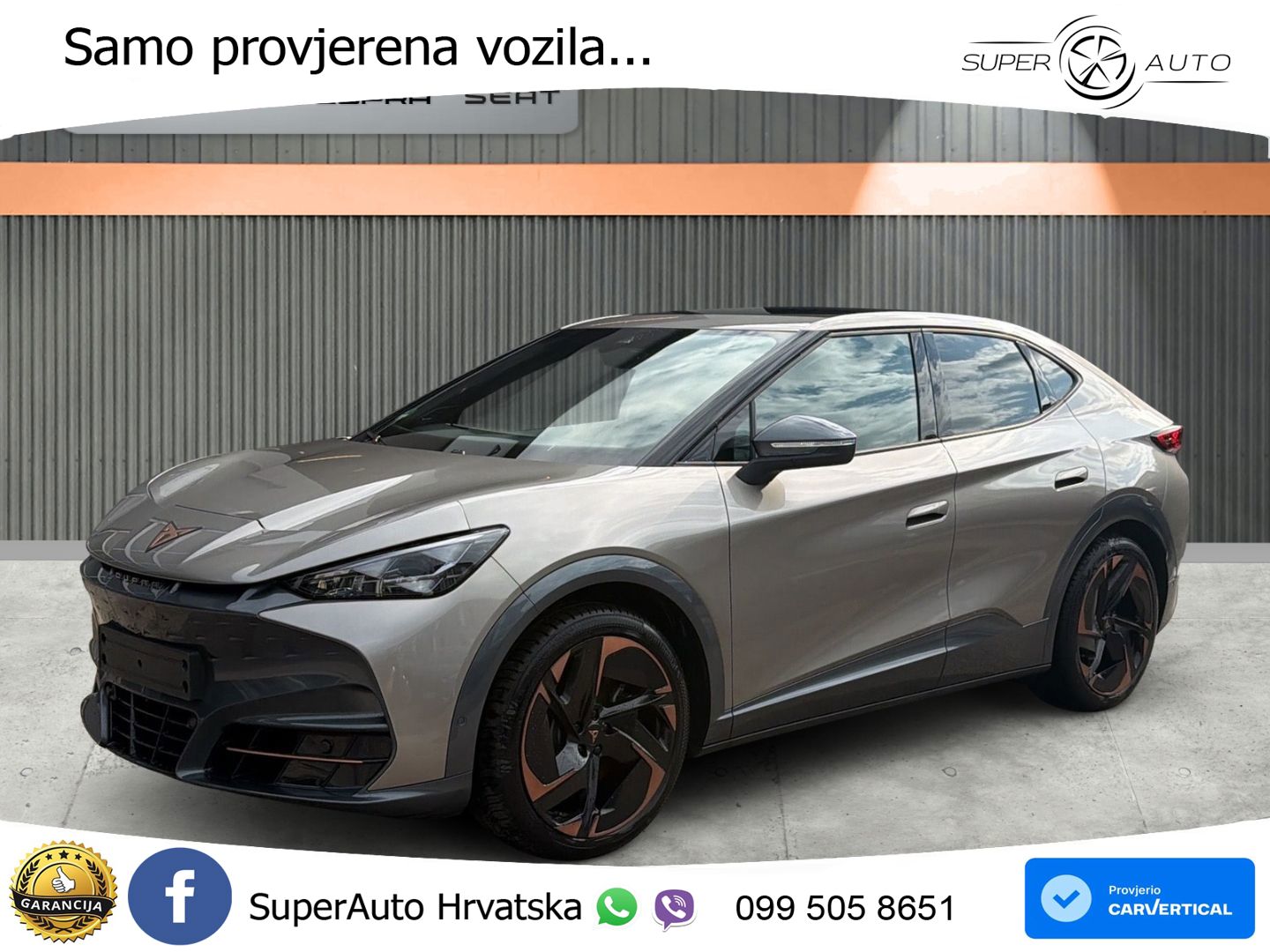Cupra Tavascan 82 kWh (340 KS)  4WD VZ LED+GR SJED+ACC