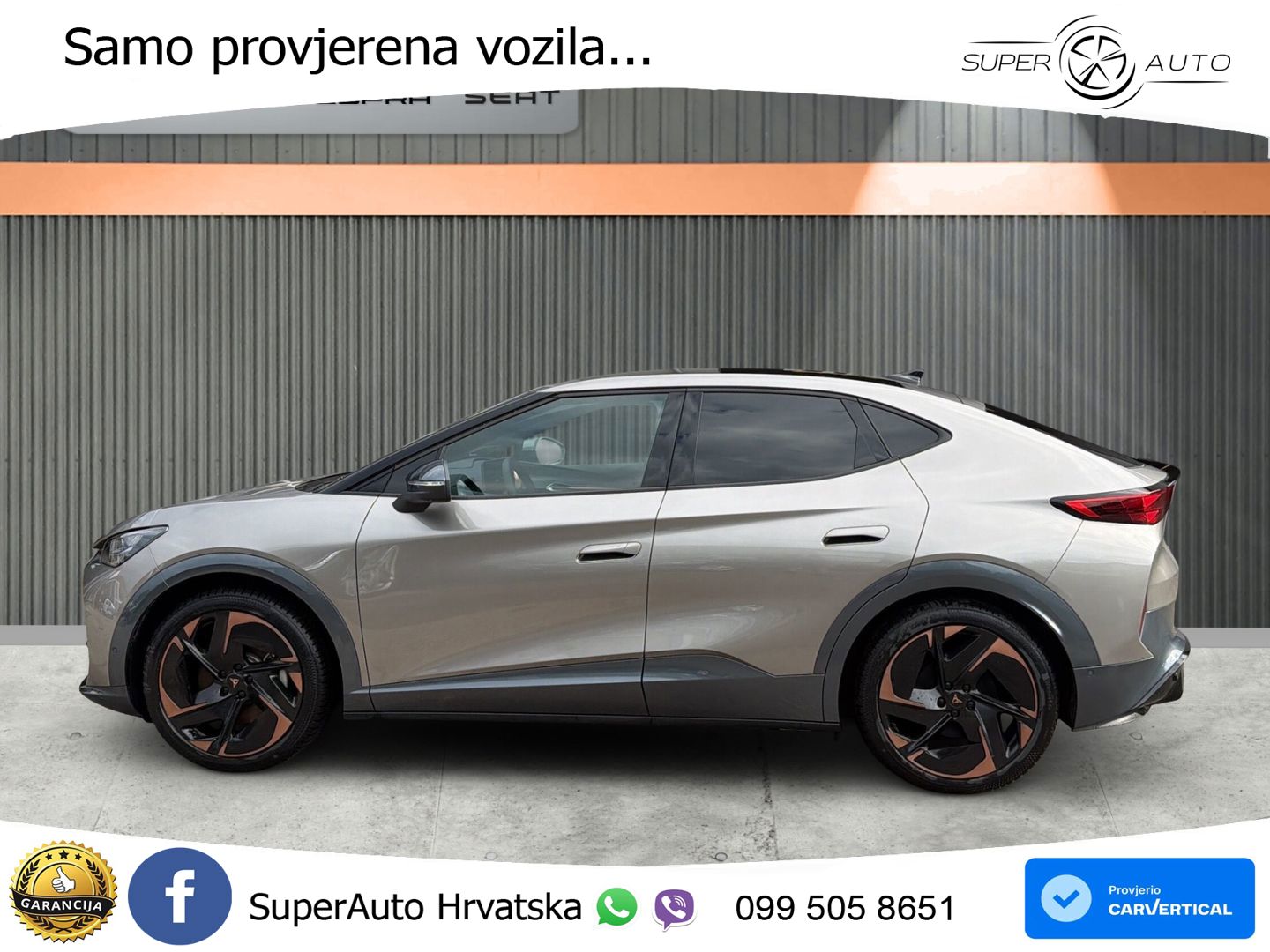 Cupra Tavascan 82 kWh (340 KS)  4WD VZ LED+GR SJED+ACC