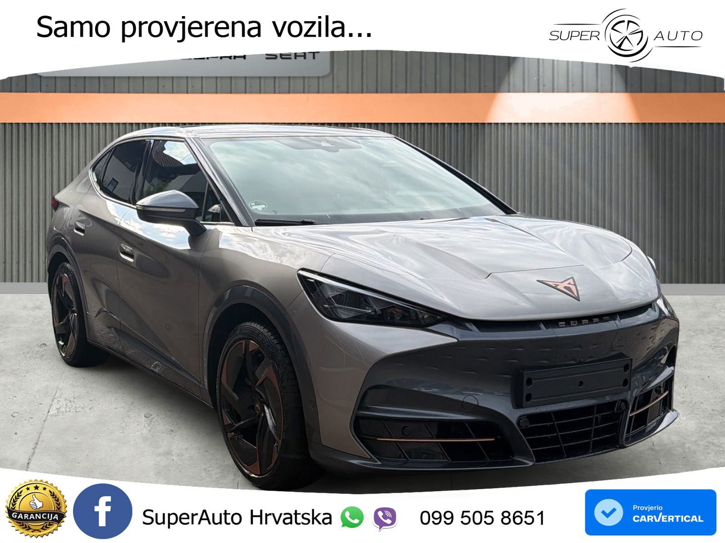 Cupra Tavascan 82 kWh (340 KS)  4WD VZ LED+GR SJED+ACC