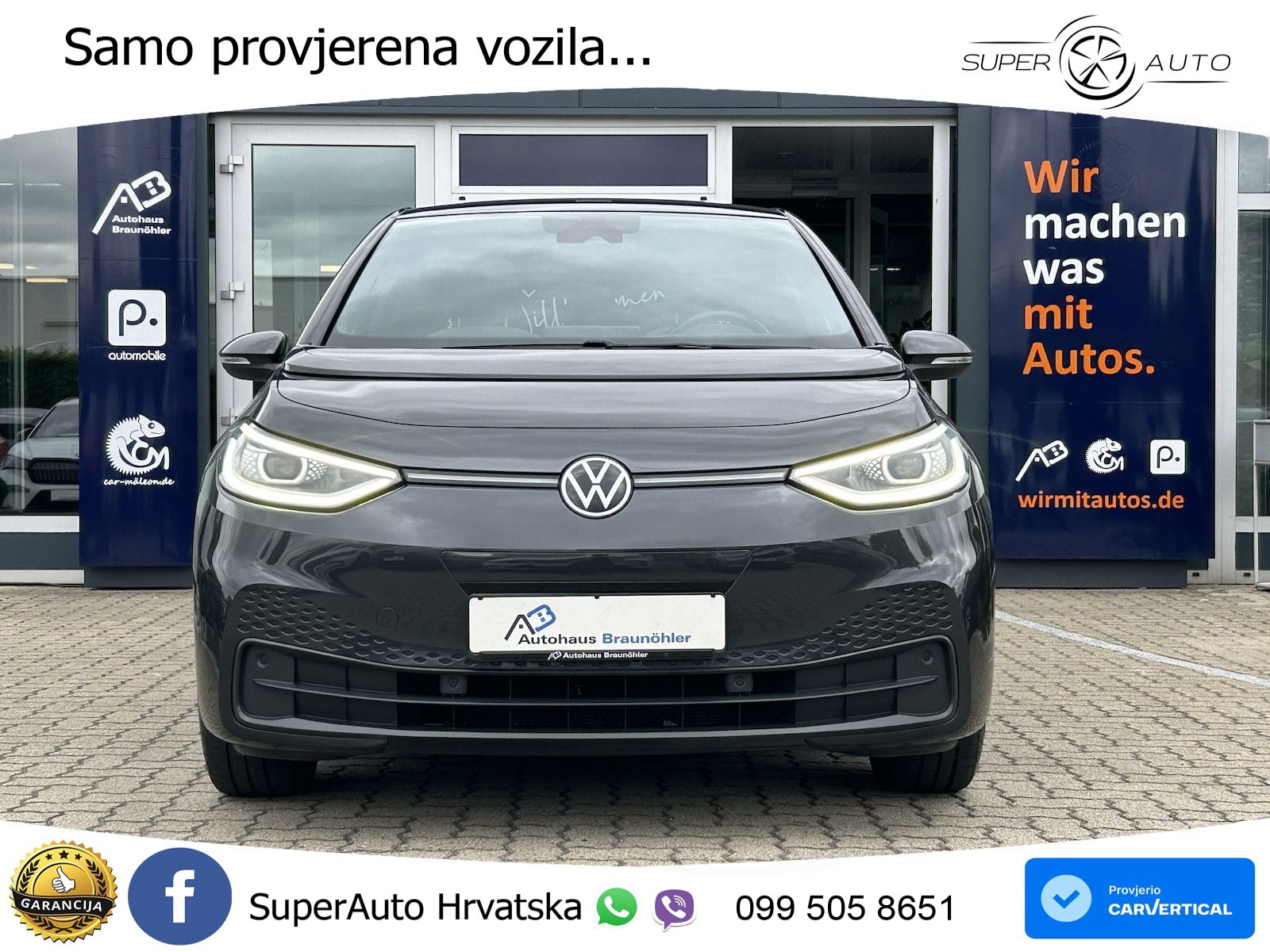 Volkswagen ID.3 Pro Performance 62 kWh (204 KS) LED+GR SJED+ACC