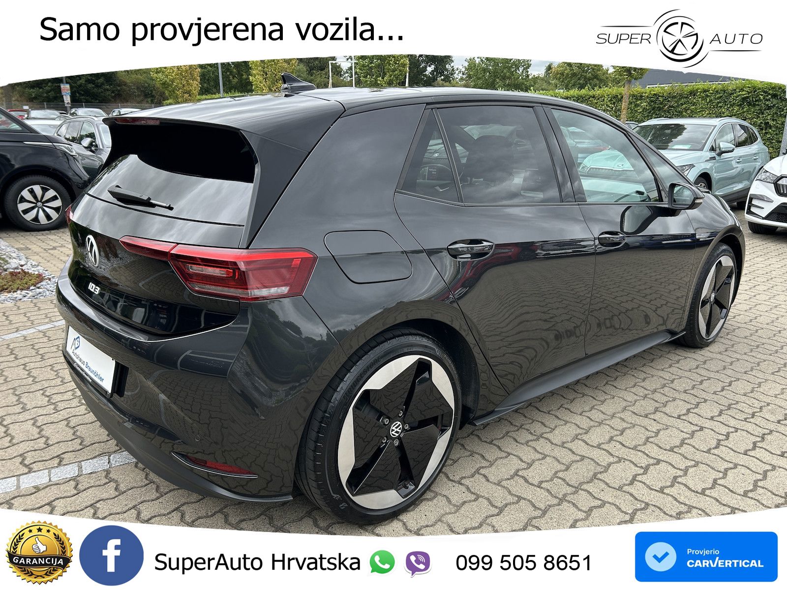 Volkswagen ID.3 Pro Performance 62 kWh (204 KS) LED+GR SJED+ACC