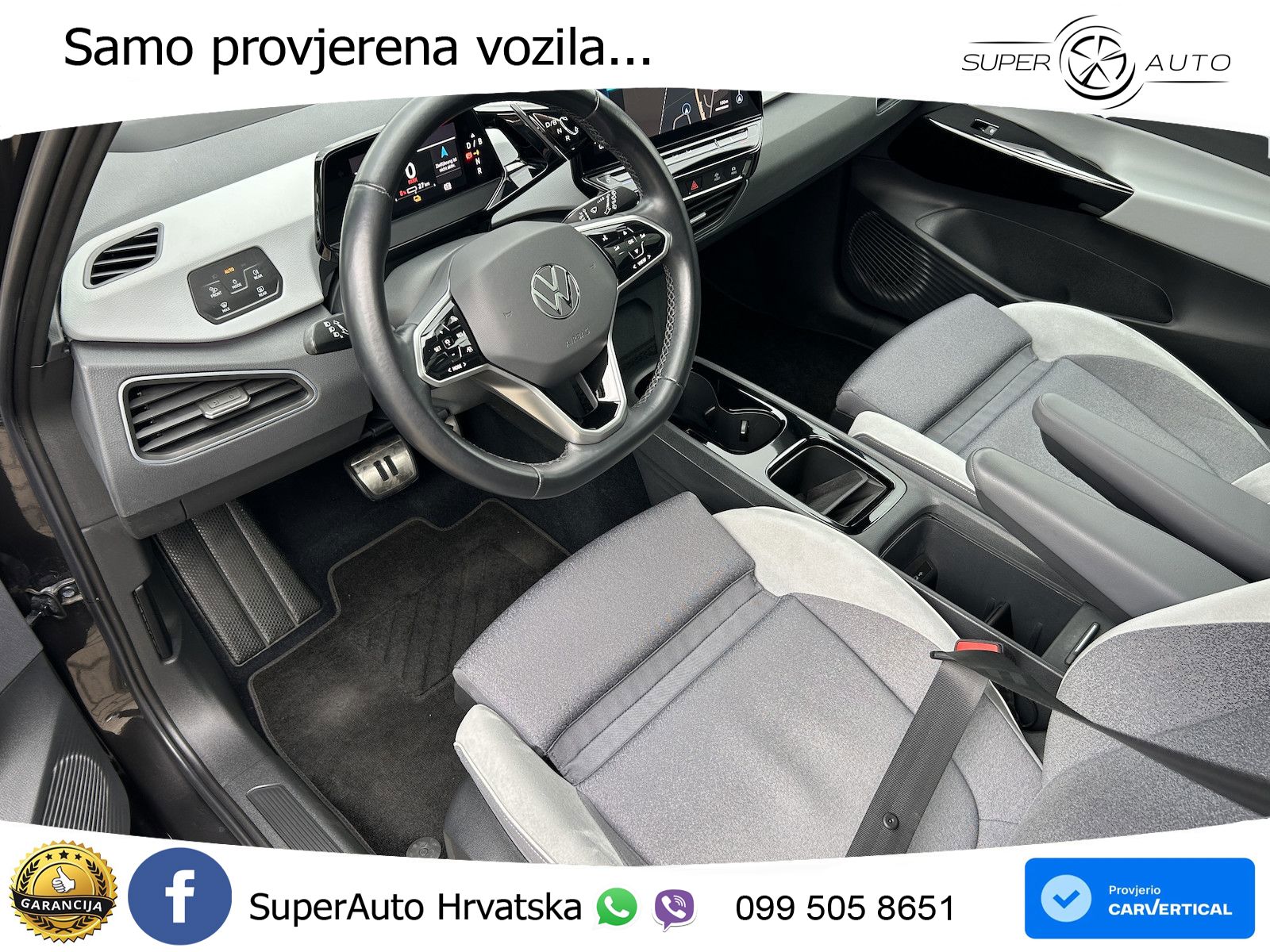 Volkswagen ID.3 Pro Performance 62 kWh (204 KS) LED+GR SJED+ACC