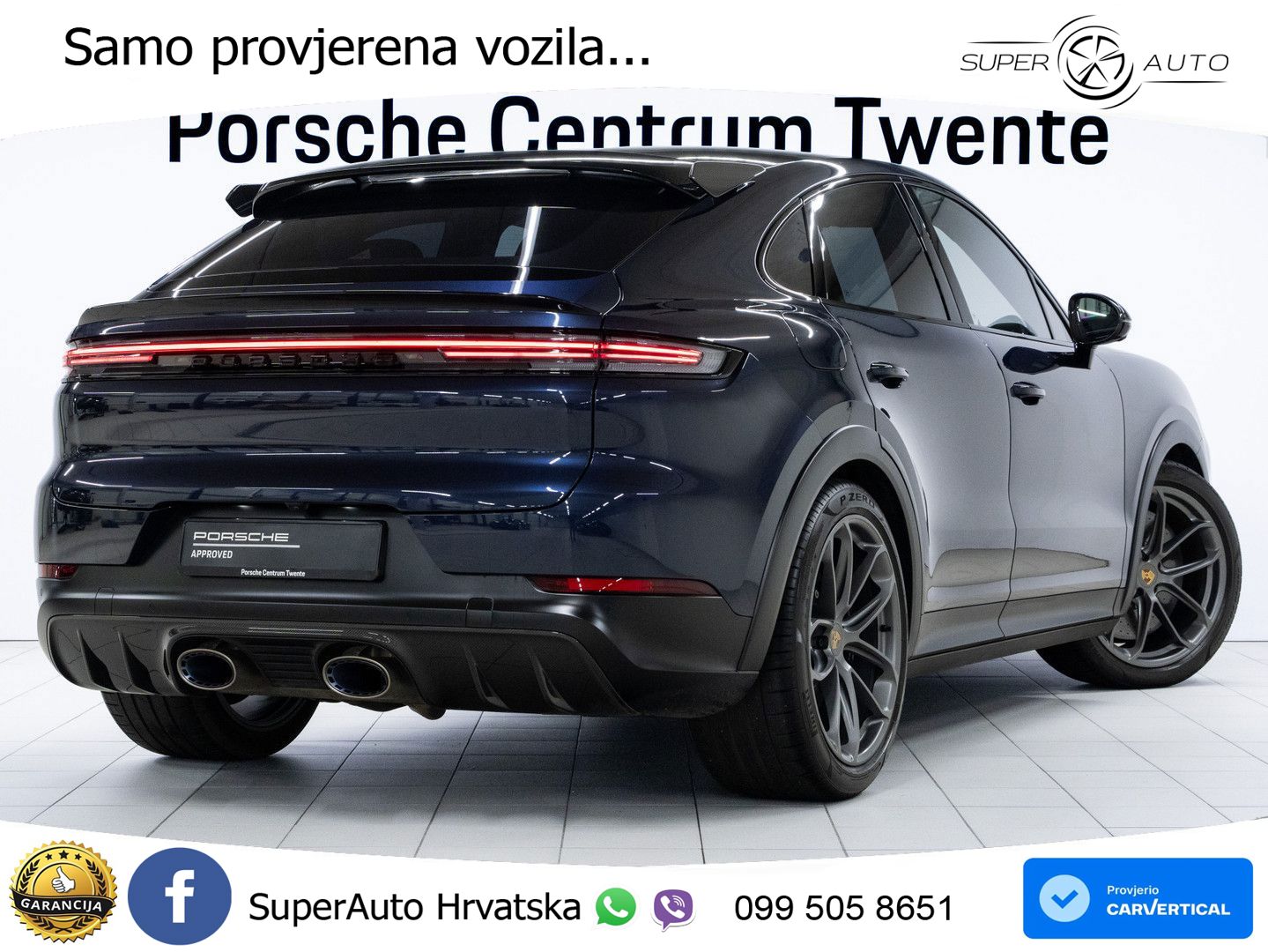 Porsche Cayenne Coupe Turbo 4.0 V8 (739 KS) E-Hybrid Tiptronic S