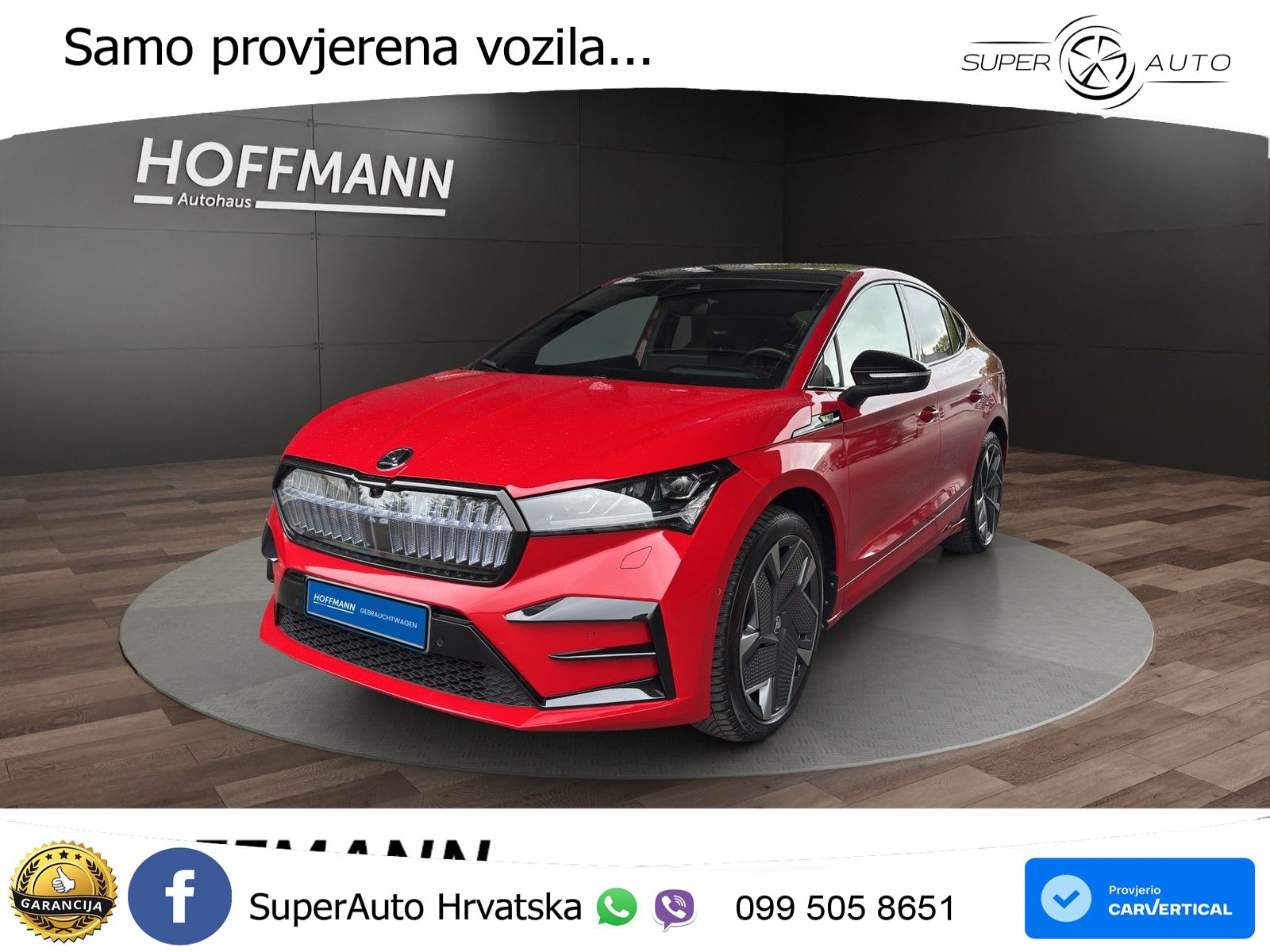 Škoda Enyaq Coupe iV RS 82 kWh (299 KS) AWD Lounge LED+GR SJED+ACC