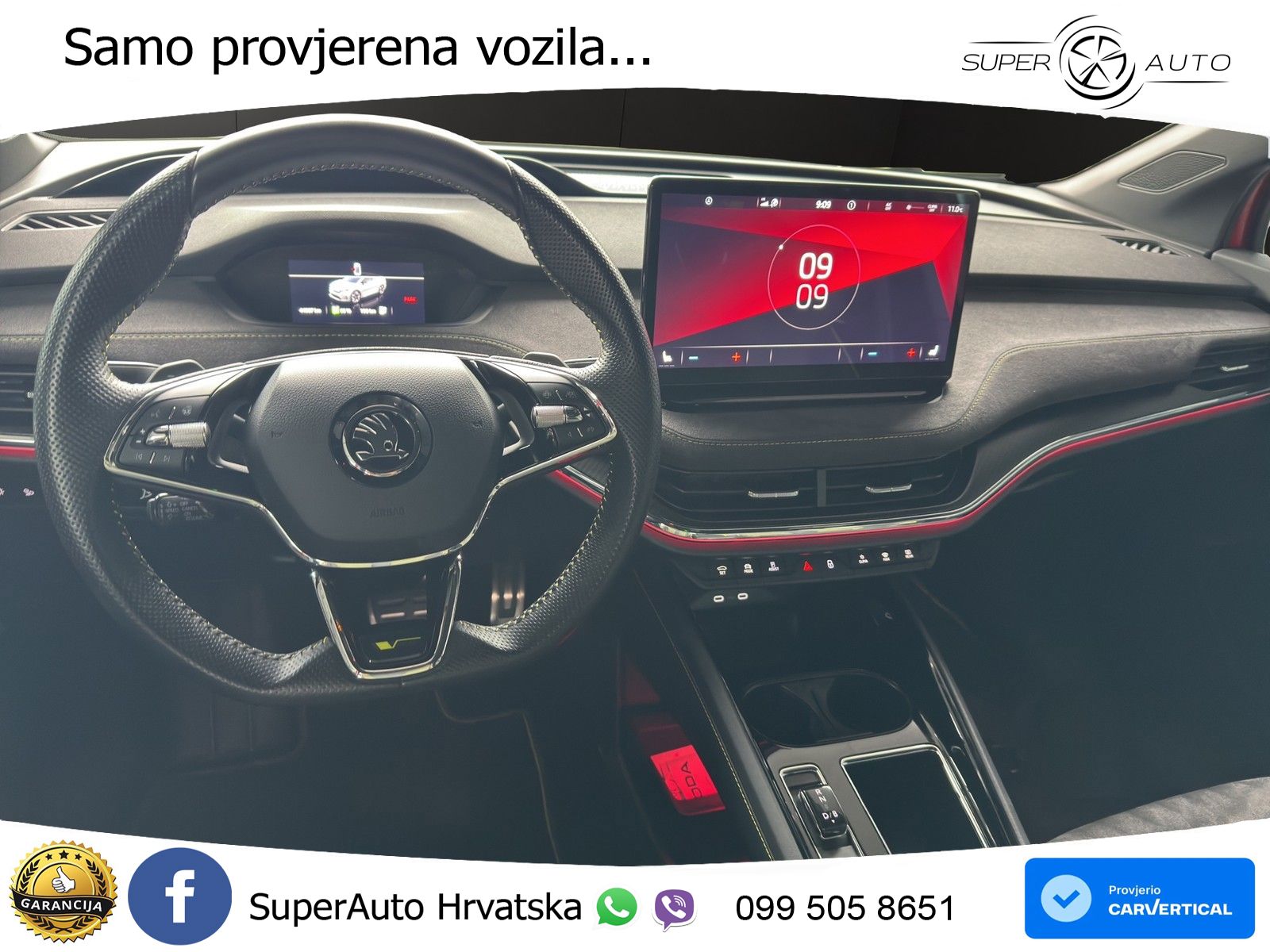 Škoda Enyaq Coupe iV RS 82 kWh (299 KS) AWD Lounge LED+GR SJED+ACC