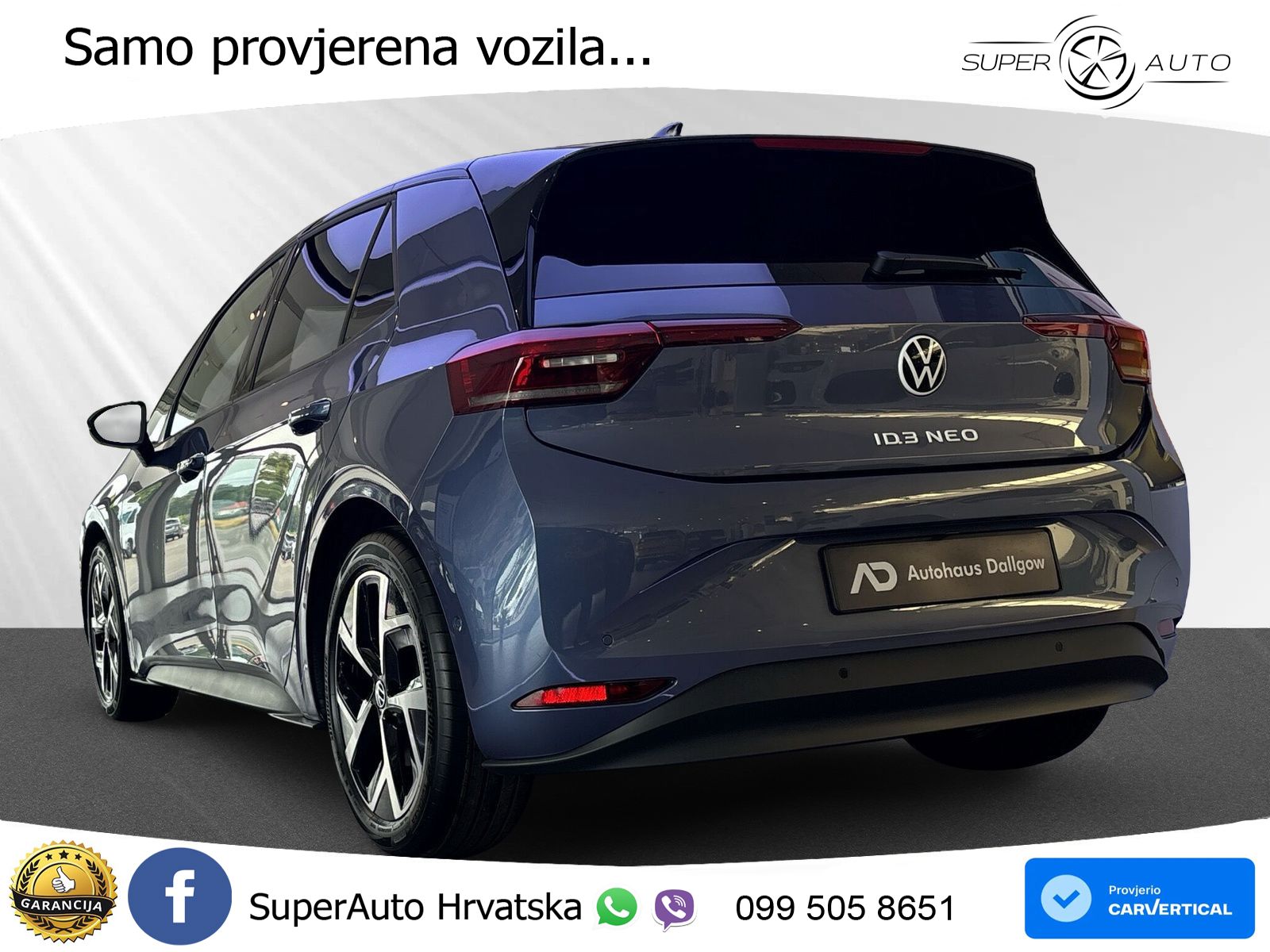 Volkswagen ID.3 58 kWh (190 KS) LED+GR SJED+ACC