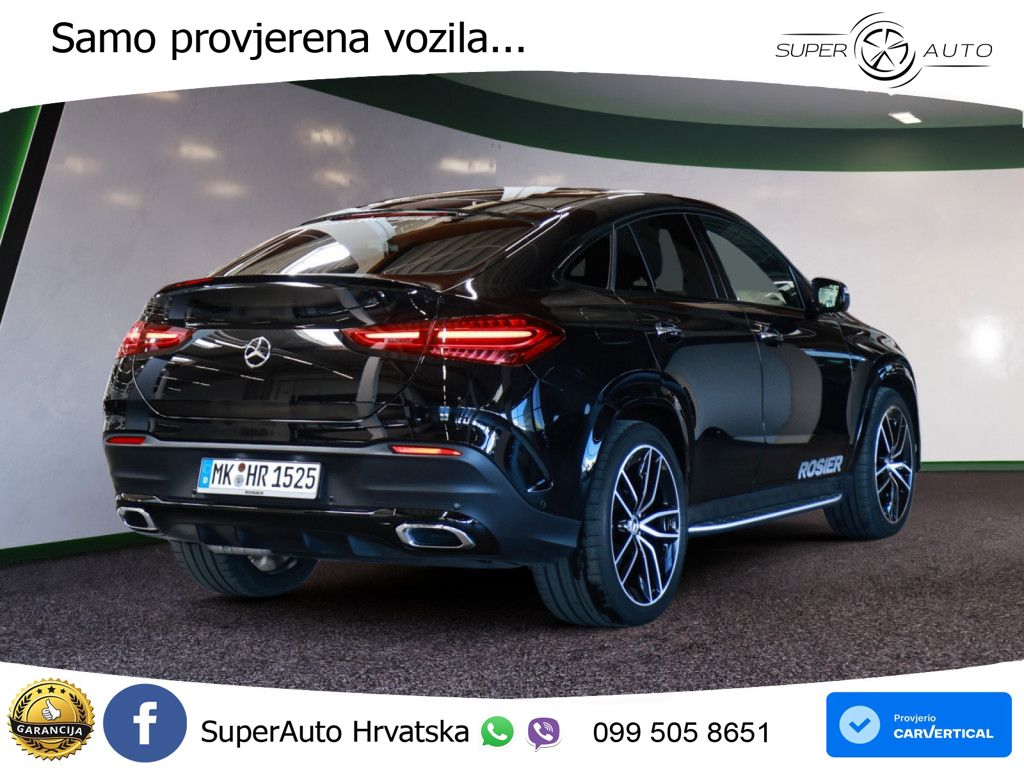 Mercedes GLE Coupe 450d (367 KS) EQ Boost 4MATIC 9G-TRONIC AMG LED+GR SJED+ACC