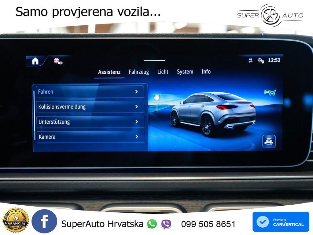 Mercedes GLE Coupe 450d (367 KS) EQ Boost 4MATIC 9G-TRONIC AMG LED+GR SJED+ACC