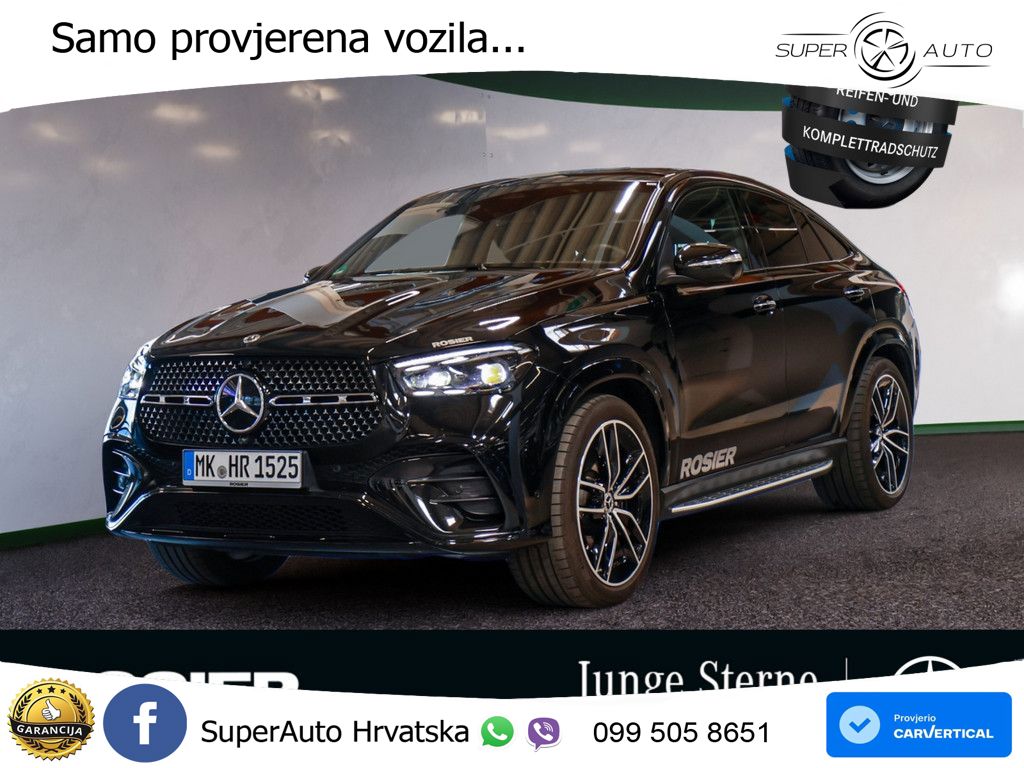 Mercedes GLE Coupe 450d (367 KS) EQ Boost 4MATIC 9G-TRONIC AMG LED+GR SJED+ACC