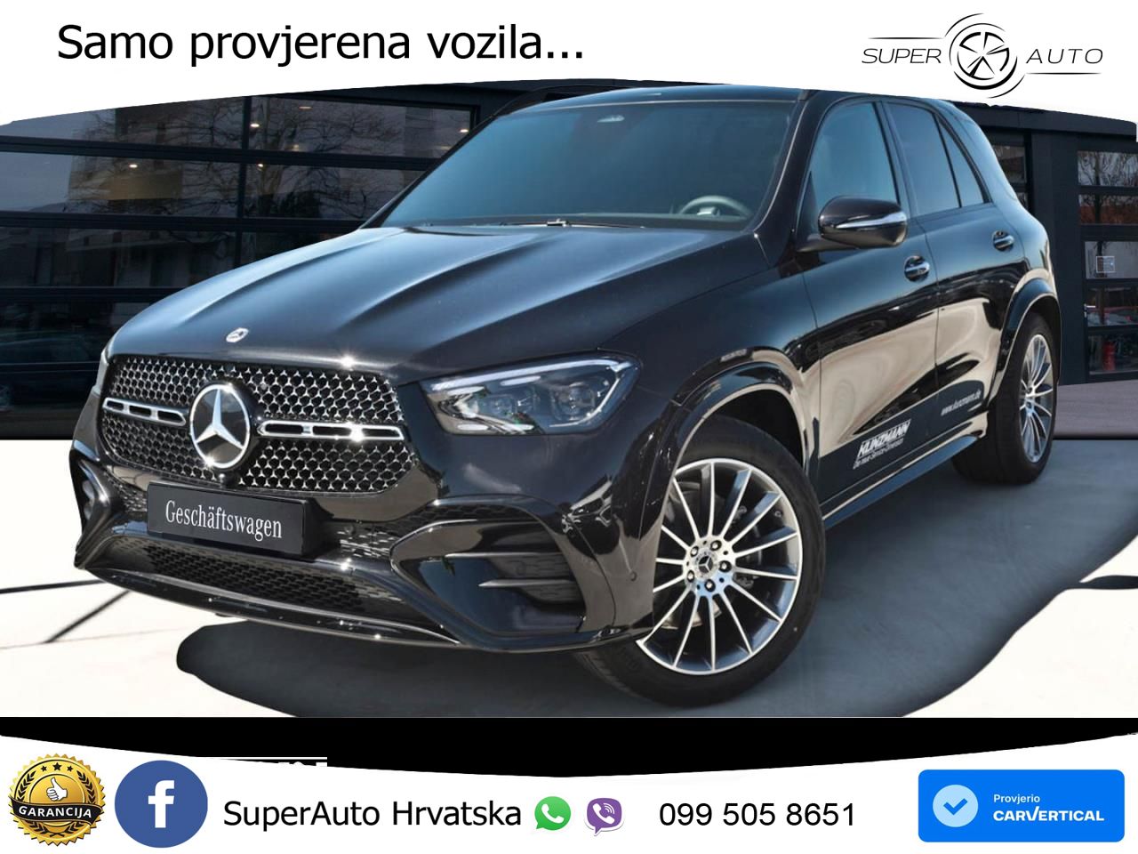 Mercedes GLE 300d (269 KS) EQ Boost 4MATIC 9G-TRONIC AMG LED+GR SJED+ACC