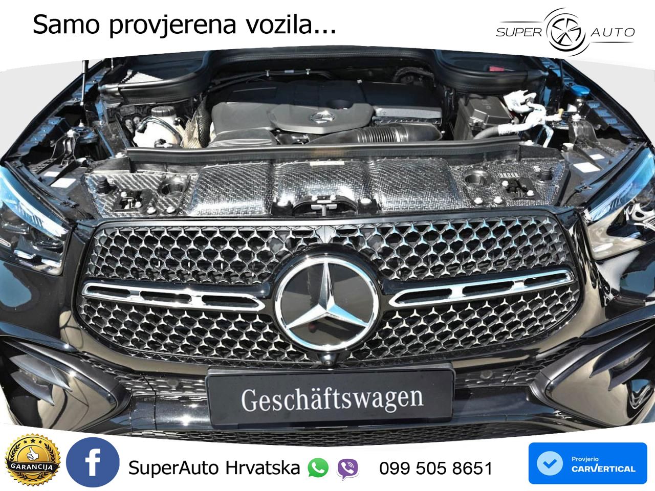 Mercedes GLE 300d (269 KS) EQ Boost 4MATIC 9G-TRONIC AMG LED+GR SJED+ACC