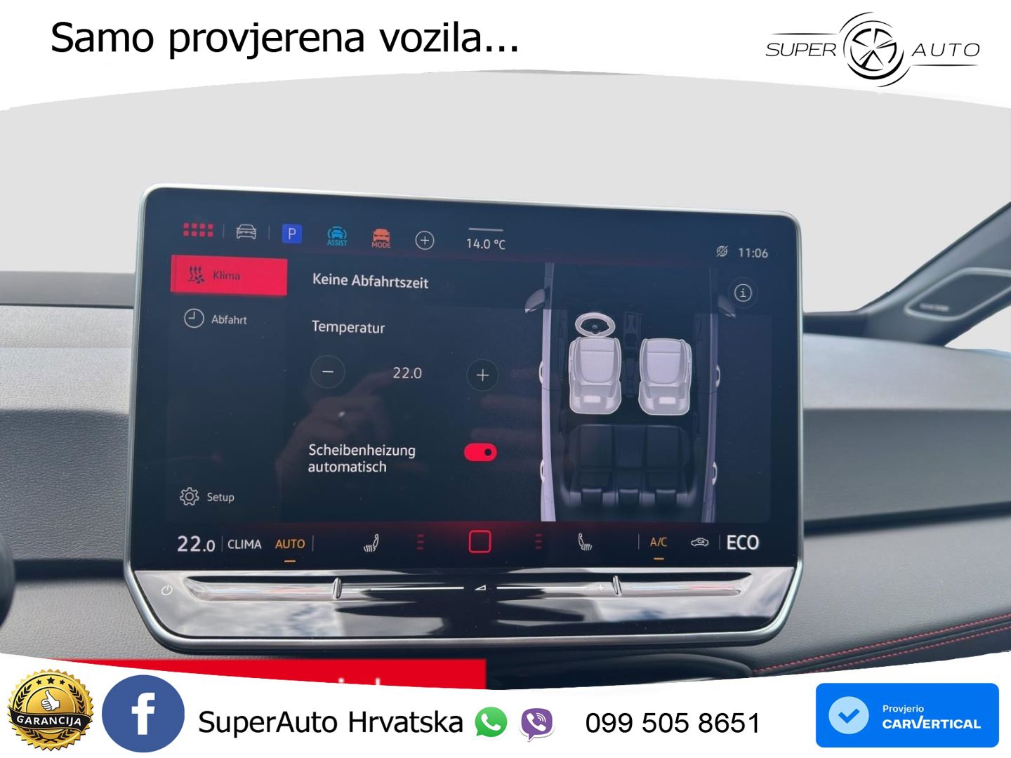 Volkswagen ID.3 GTX Performance 84 kWh (326 KS) LED+GR SJED+ACC