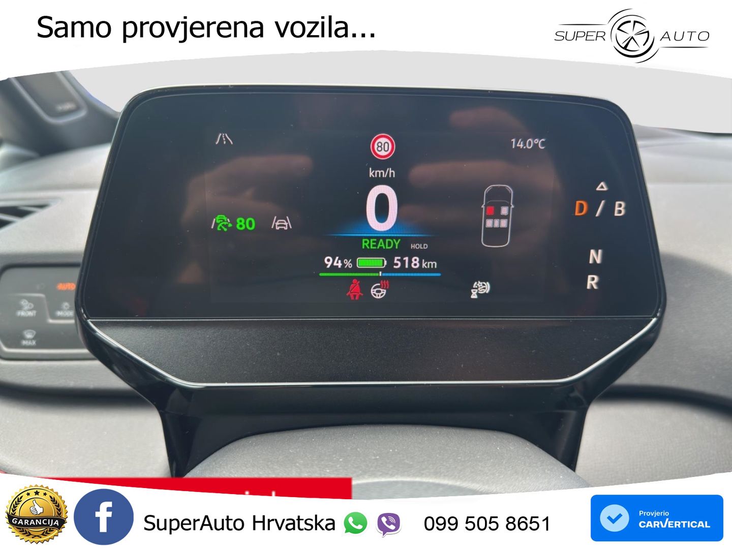 Volkswagen ID.3 GTX Performance 84 kWh (326 KS) LED+GR SJED+ACC