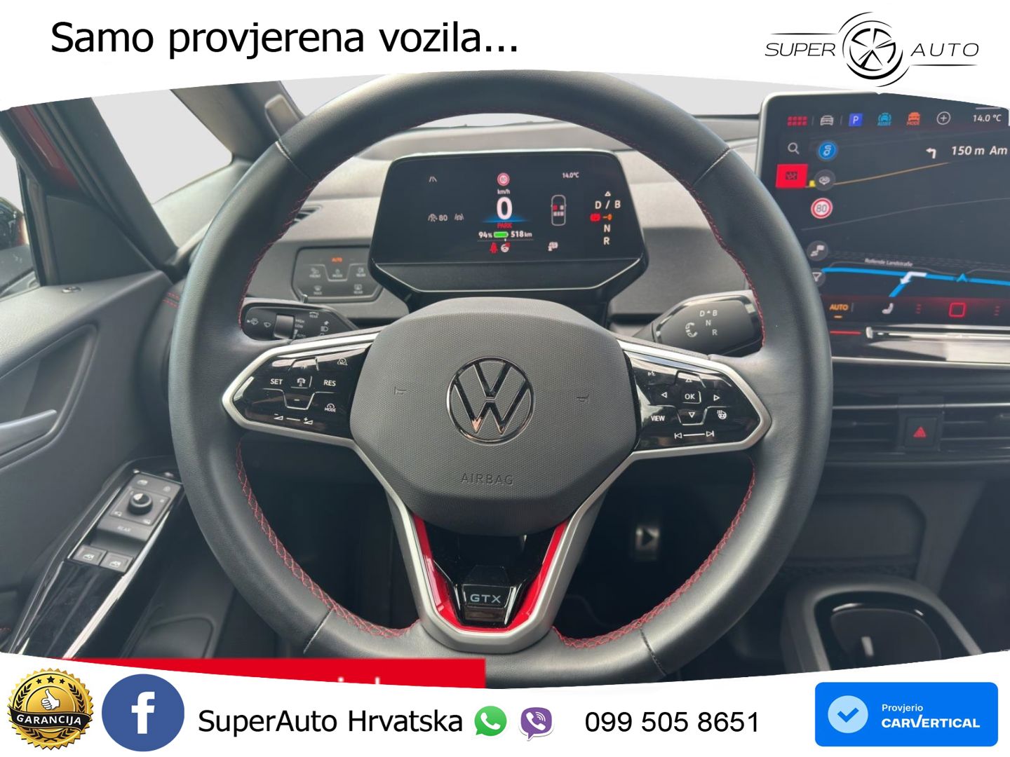 Volkswagen ID.3 GTX Performance 84 kWh (326 KS) LED+GR SJED+ACC