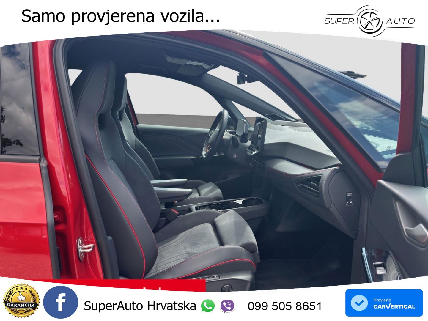 Volkswagen ID.3 GTX Performance 84 kWh (326 KS) LED+GR SJED+ACC