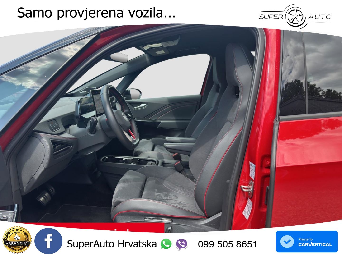 Volkswagen ID.3 GTX Performance 84 kWh (326 KS) LED+GR SJED+ACC