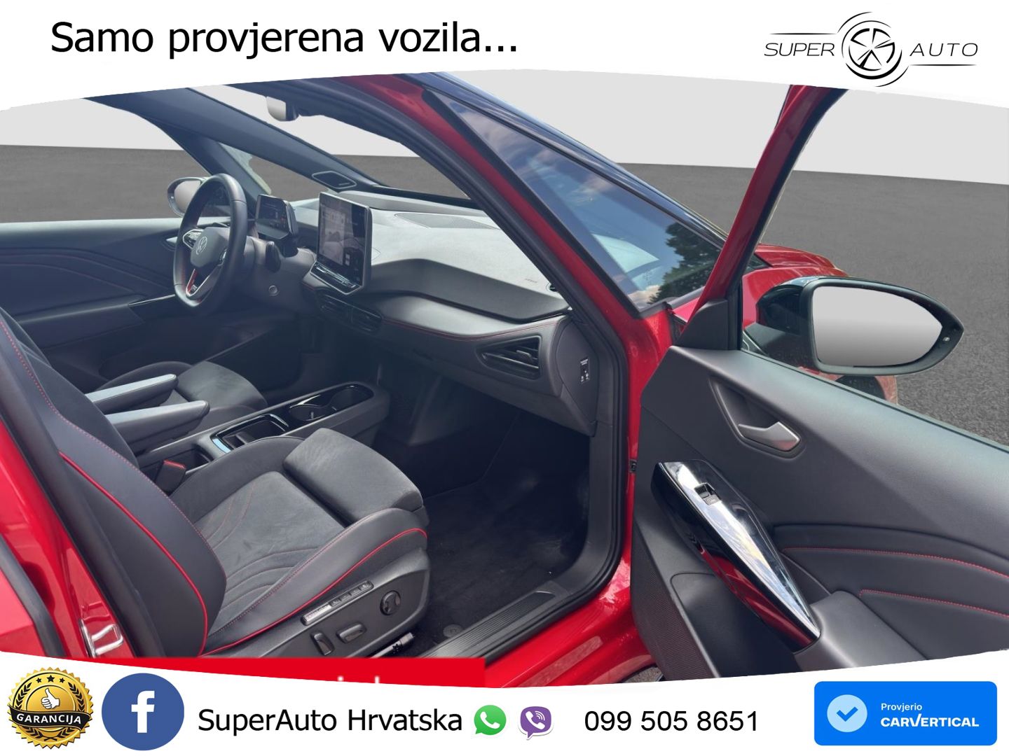 Volkswagen ID.3 GTX Performance 84 kWh (326 KS) LED+GR SJED+ACC
