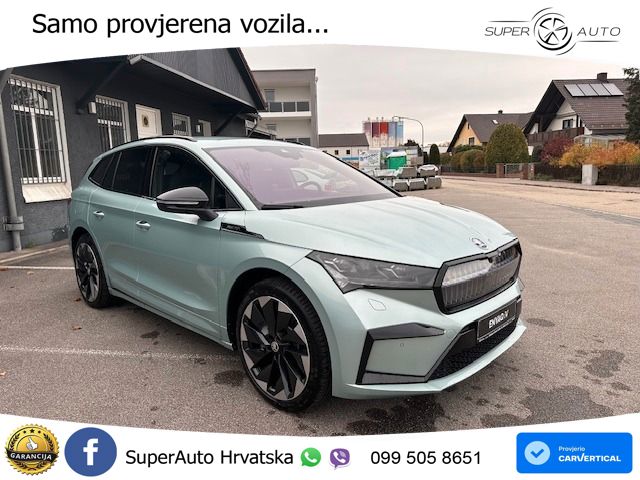 Škoda Enyaq iV 80 82 kWh (204 KS) SportLine LED+GR SJED+ACC