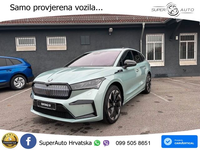 Škoda Enyaq iV 80 82 kWh (204 KS) SportLine LED+GR SJED+ACC