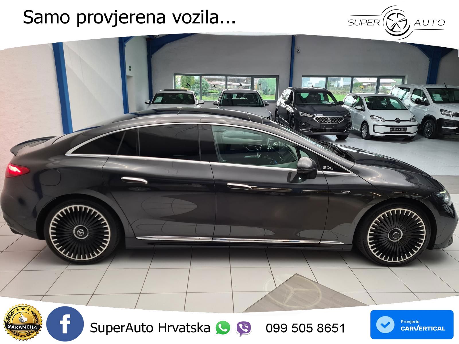 Mercedes EQE AMG 43 100 kWh (476 KS) 4MATIC ACC+HEAD+4xGR SJED+360+PANO