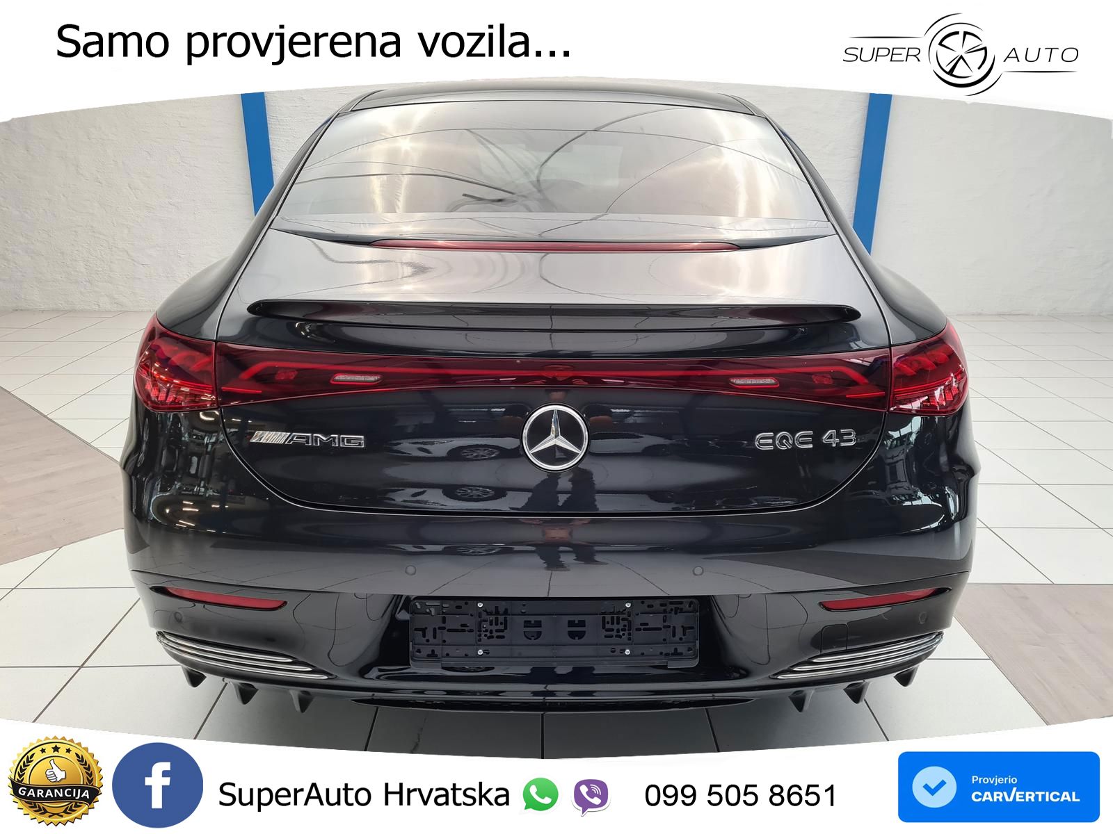 Mercedes EQE AMG 43 100 kWh (476 KS) 4MATIC ACC+HEAD+4xGR SJED+360+PANO