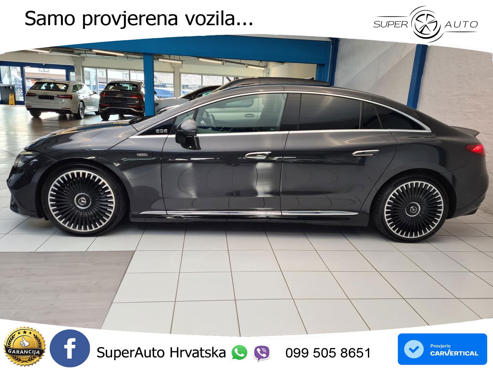Mercedes EQE AMG 43 100 kWh (476 KS) 4MATIC ACC+HEAD+4xGR SJED+360+PANO