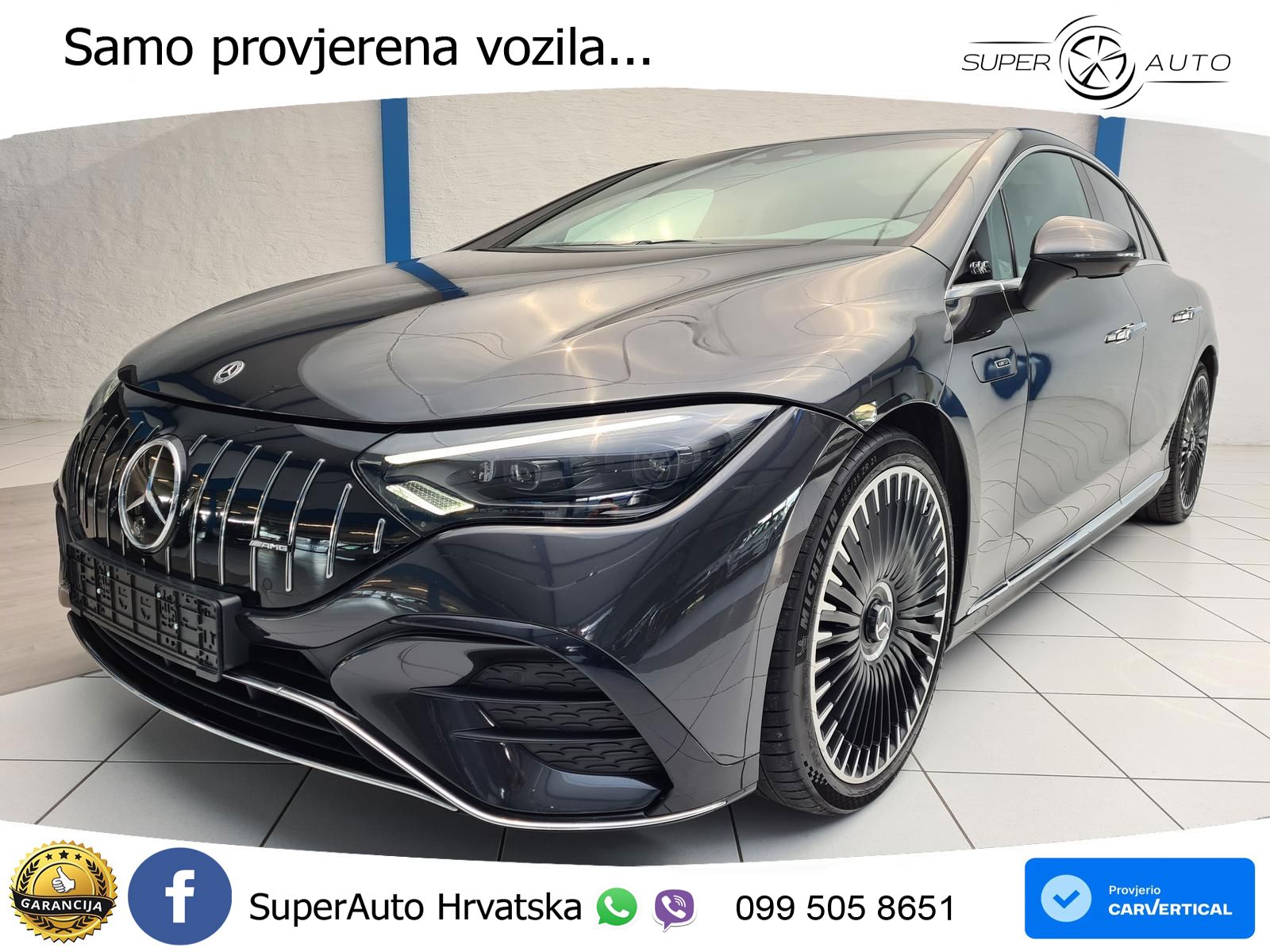 Mercedes EQE AMG 43 100 kWh (476 KS) 4MATIC ACC+HEAD+4xGR SJED+360+PANO