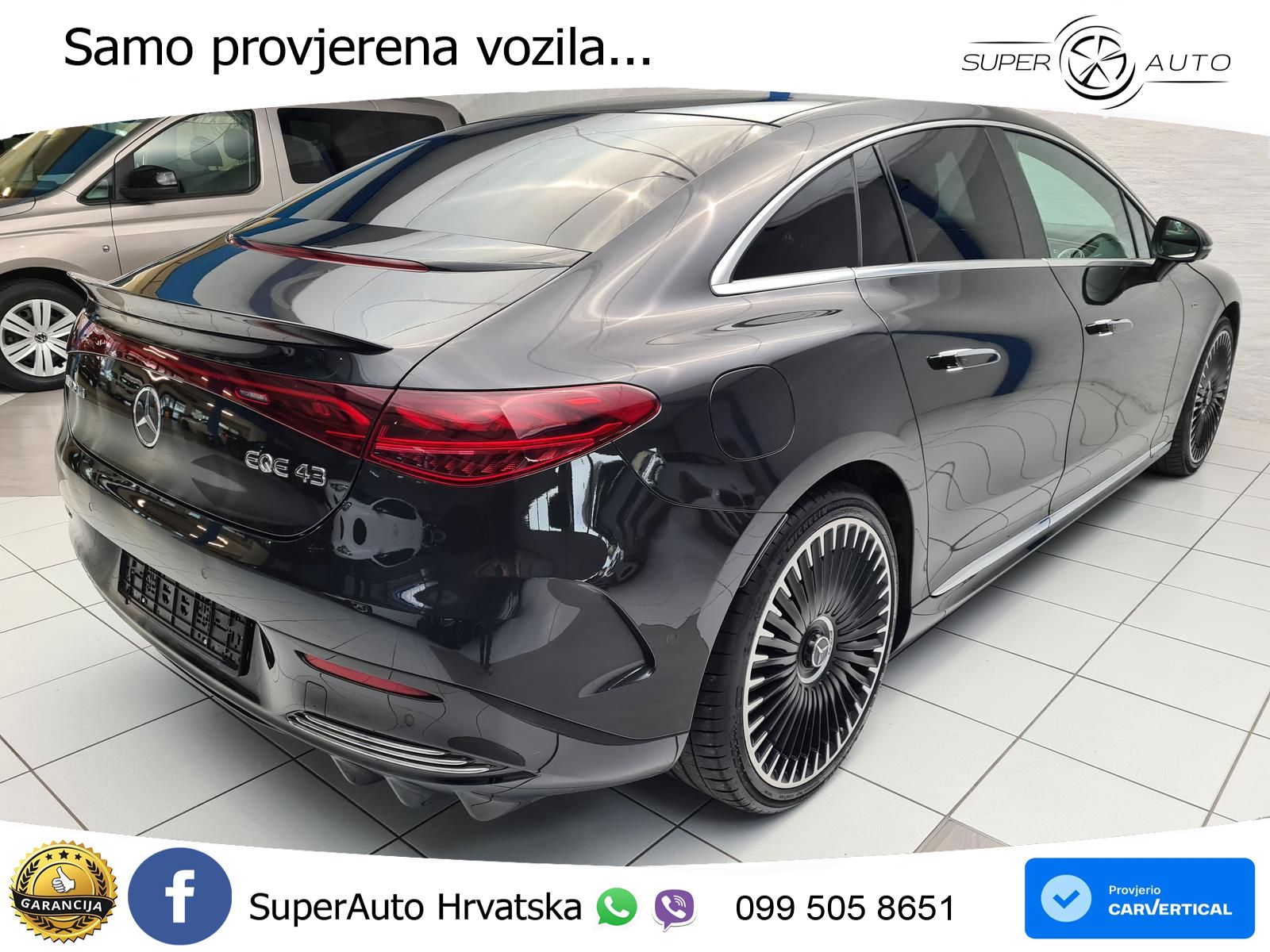 Mercedes EQE AMG 43 100 kWh (476 KS) 4MATIC ACC+HEAD+4xGR SJED+360+PANO