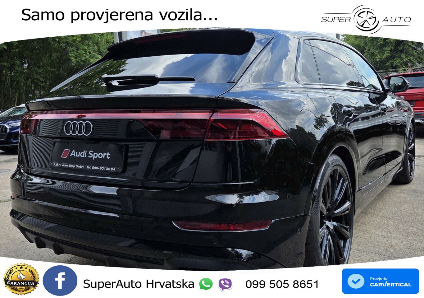 Audi Q8 50 TDI V6 (286 KS) quattro Tiptronic