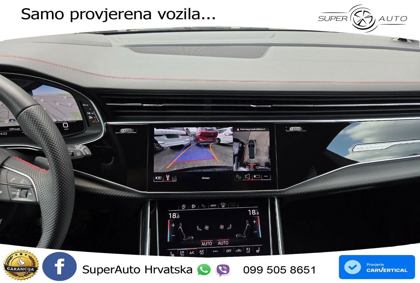 Audi Q8 50 TDI V6 (286 KS) quattro Tiptronic