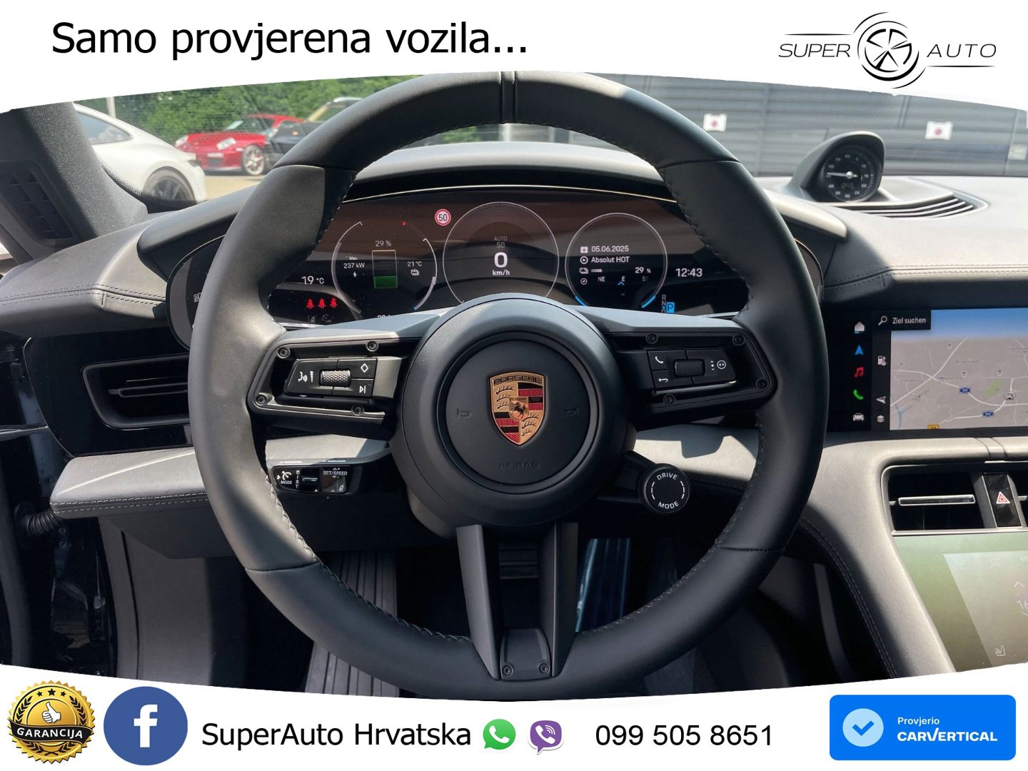 Porsche Taycan Sport Turismo 105 kWh (435 KS)