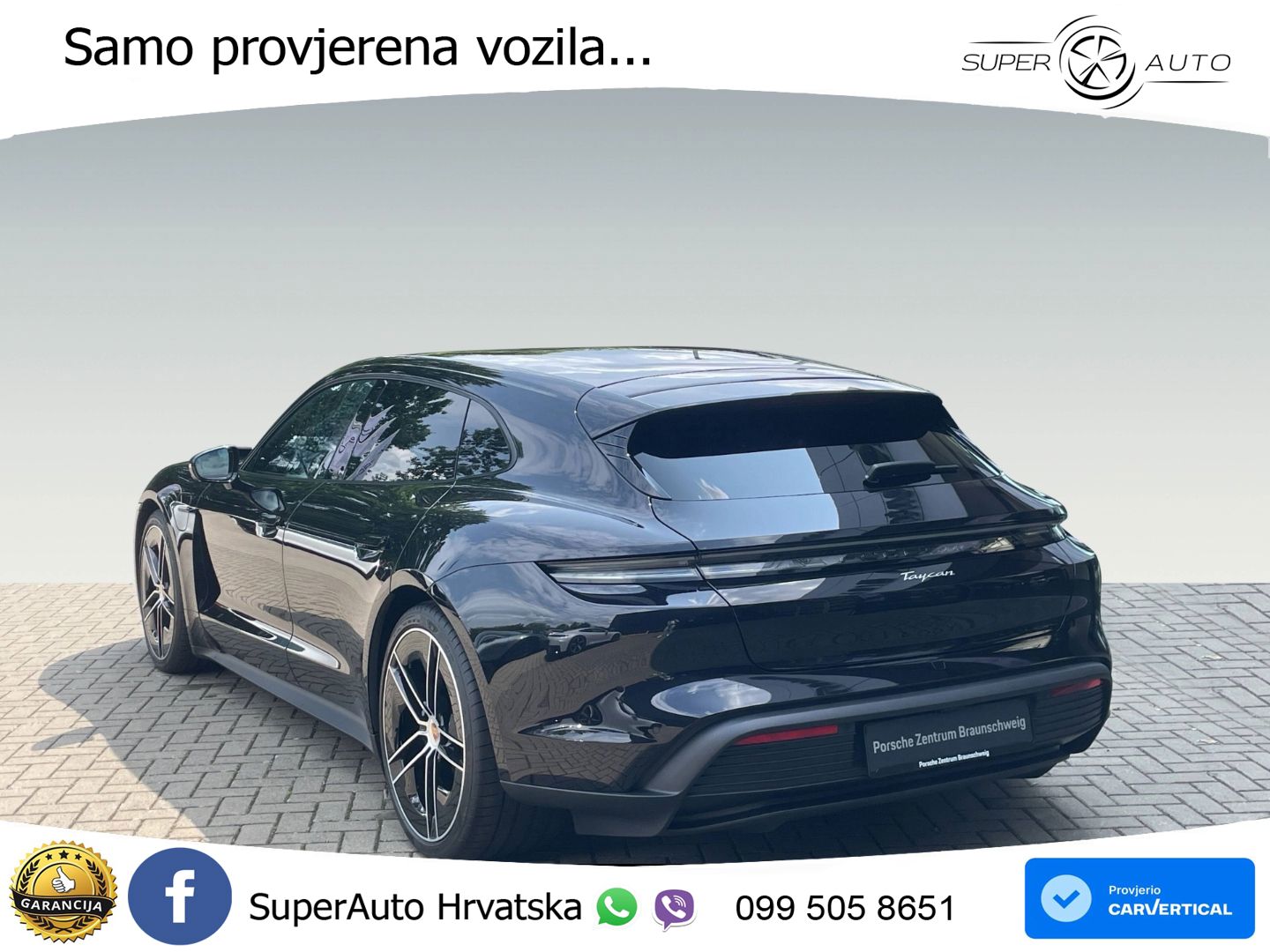 Porsche Taycan Sport Turismo 105 kWh (435 KS)