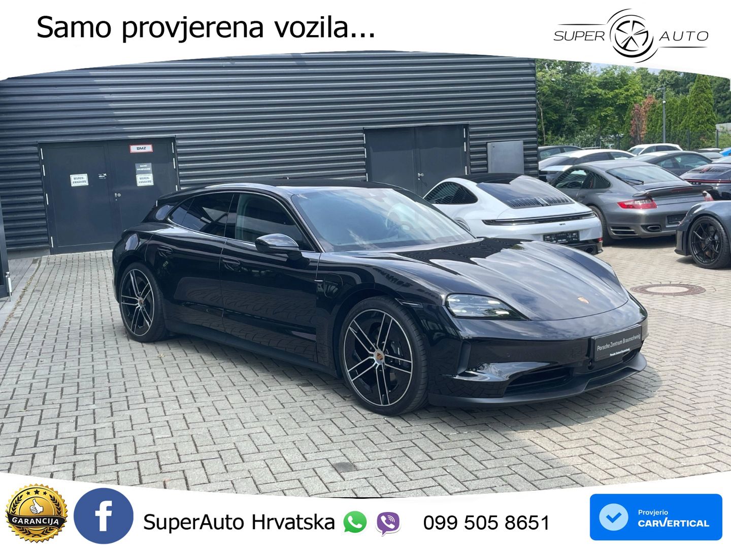 Porsche Taycan Sport Turismo 105 kWh (435 KS)