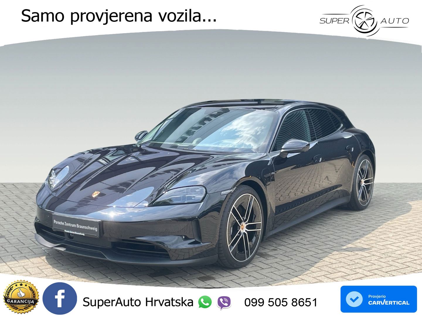 Porsche Taycan Sport Turismo 105 kWh (435 KS)