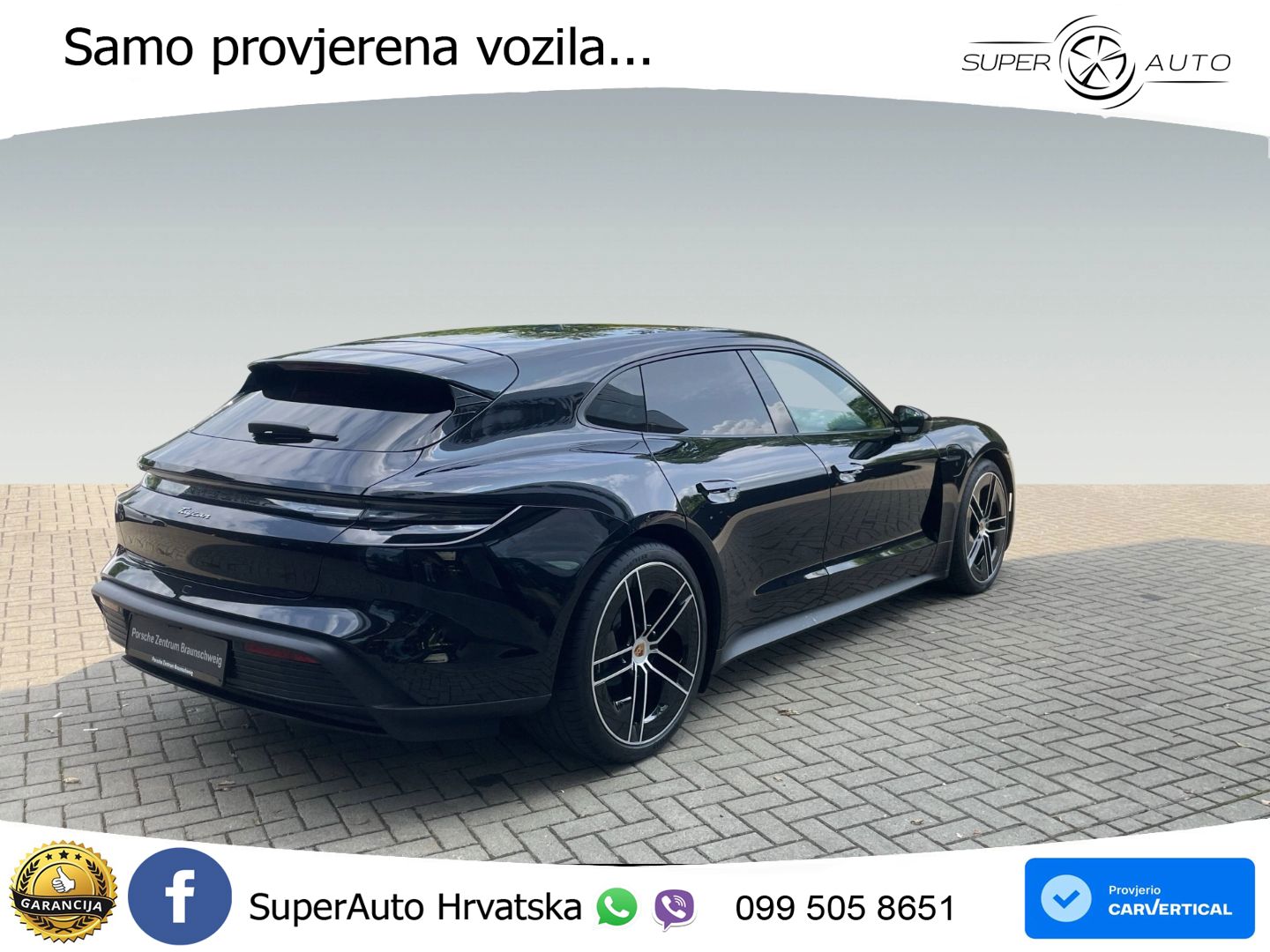 Porsche Taycan Sport Turismo 105 kWh (435 KS)
