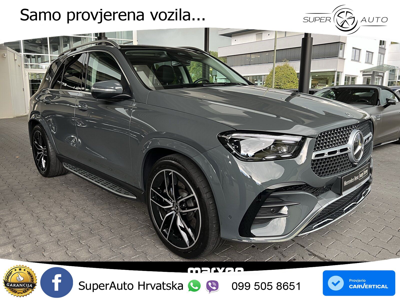 Mercedes GLE 450d (367 KS) EQ Boost 4MATIC 9G-TRONIC AMG LED+GR SJED+ACC