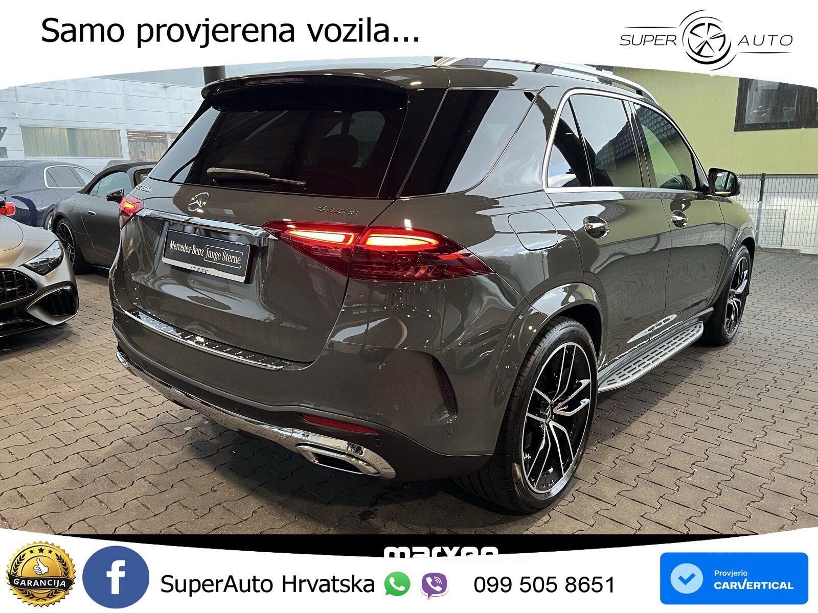 Mercedes GLE 450d (367 KS) EQ Boost 4MATIC 9G-TRONIC AMG LED+GR SJED+ACC