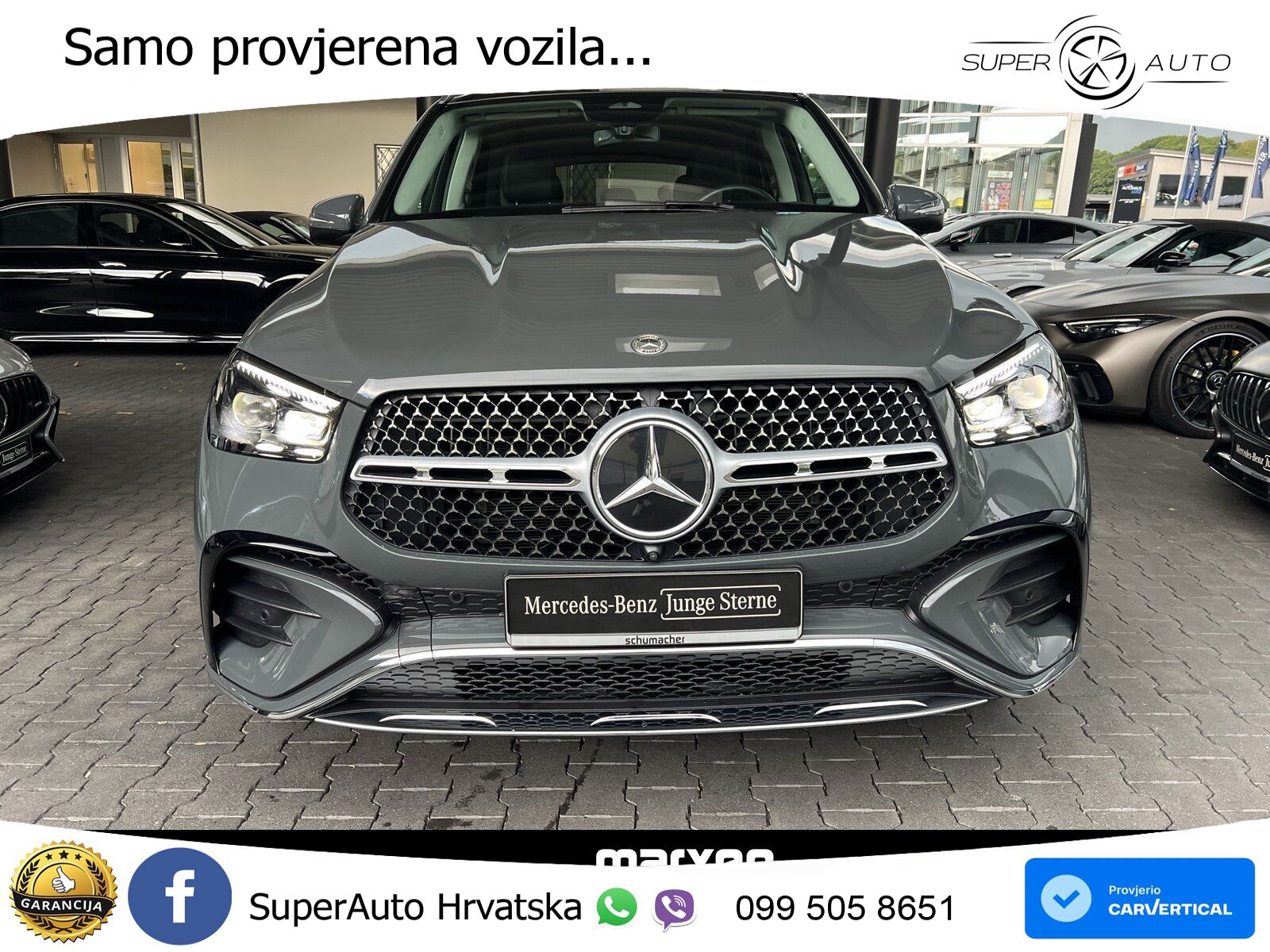 Mercedes GLE 450d (367 KS) EQ Boost 4MATIC 9G-TRONIC AMG LED+GR SJED+ACC