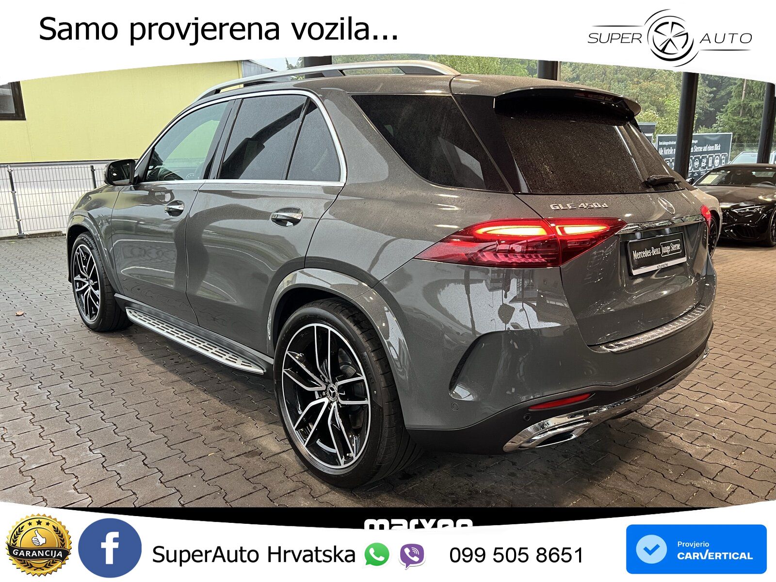 Mercedes GLE 450d (367 KS) EQ Boost 4MATIC 9G-TRONIC AMG LED+GR SJED+ACC