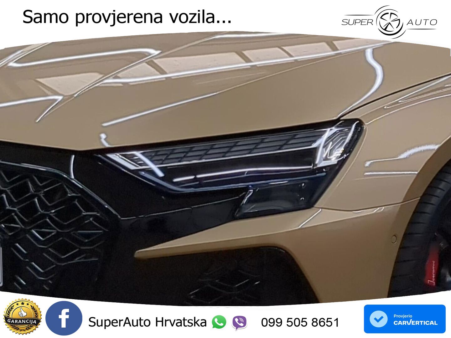 Audi RS3 Sedan 2.5 TFSI (400 KS) quattro S tronic
